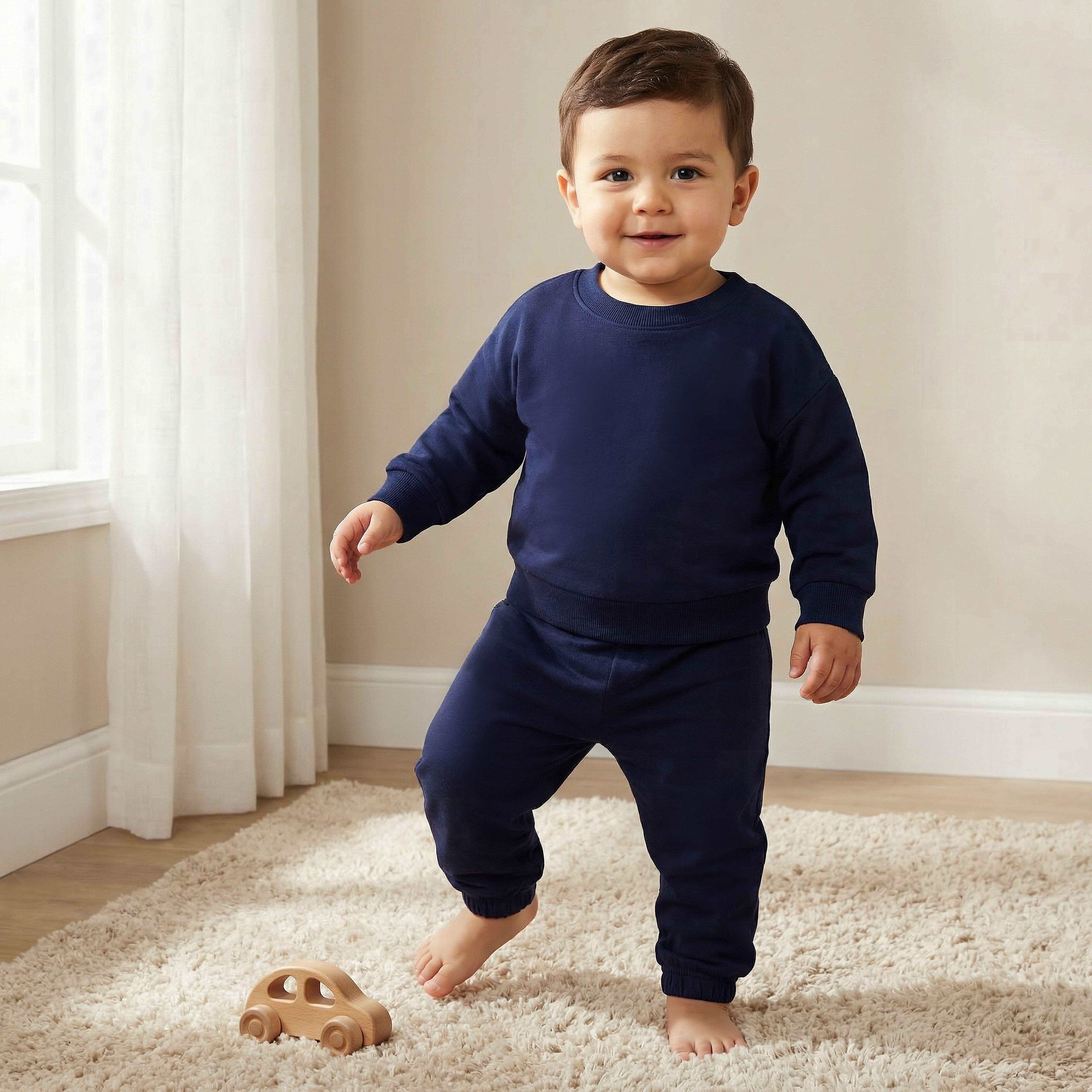 Juniors Pyjama Set - Cotton - Long Sleeves - Crew Neck-baby-boys-clothing-nightwear-pyjamasets-image-1