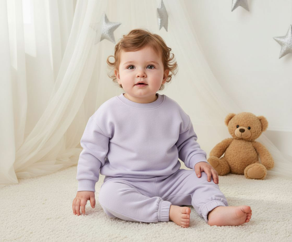 Juniors Pyjama Set - Cotton - Long Sleeves - Crew Neck-baby-girls-clothing-nightwear-pyjamasets-image-1