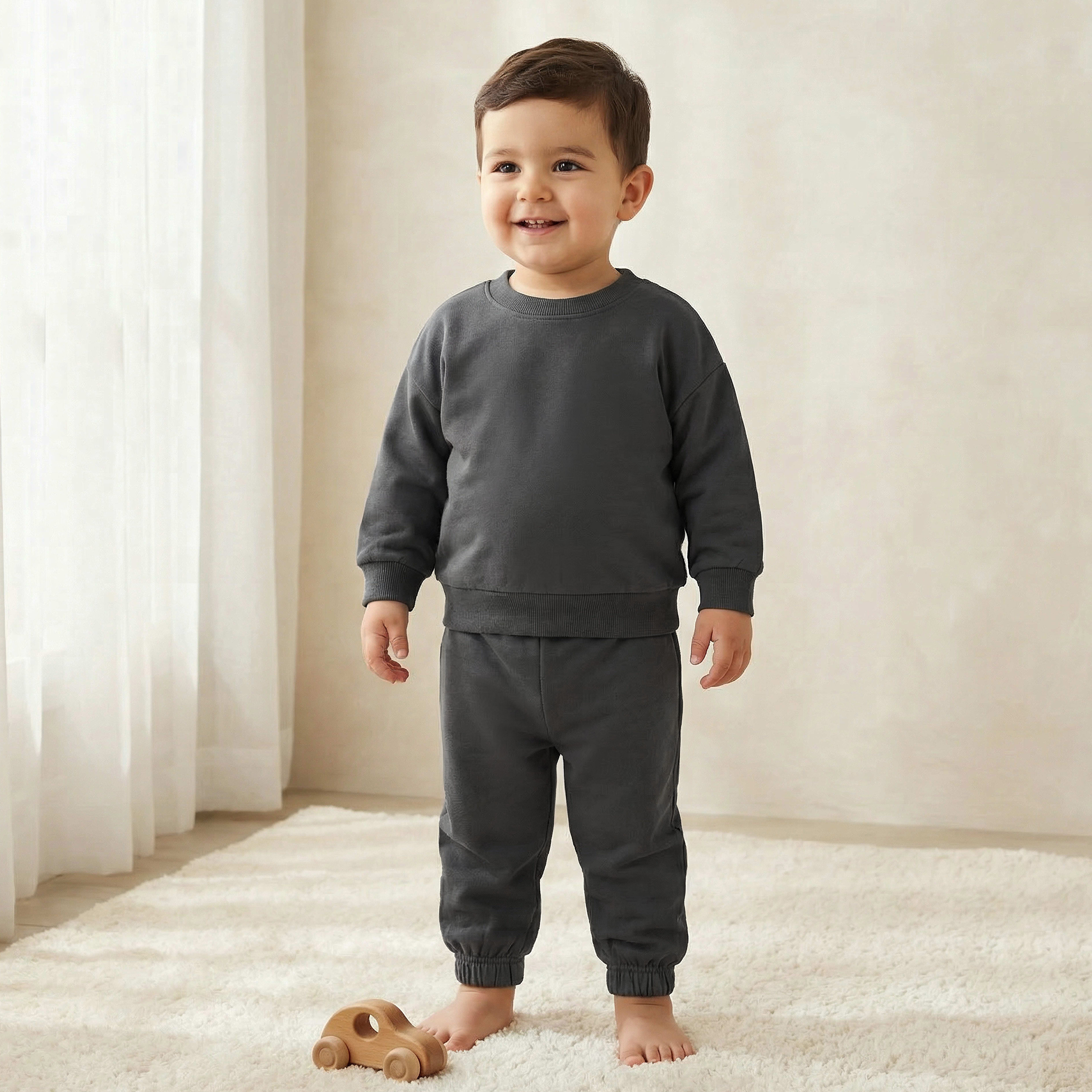 Juniors Pyjama Set - Cotton - Long Sleeves - Crew Neck-baby-girls-clothing-nightwear-pyjamasets-image-1