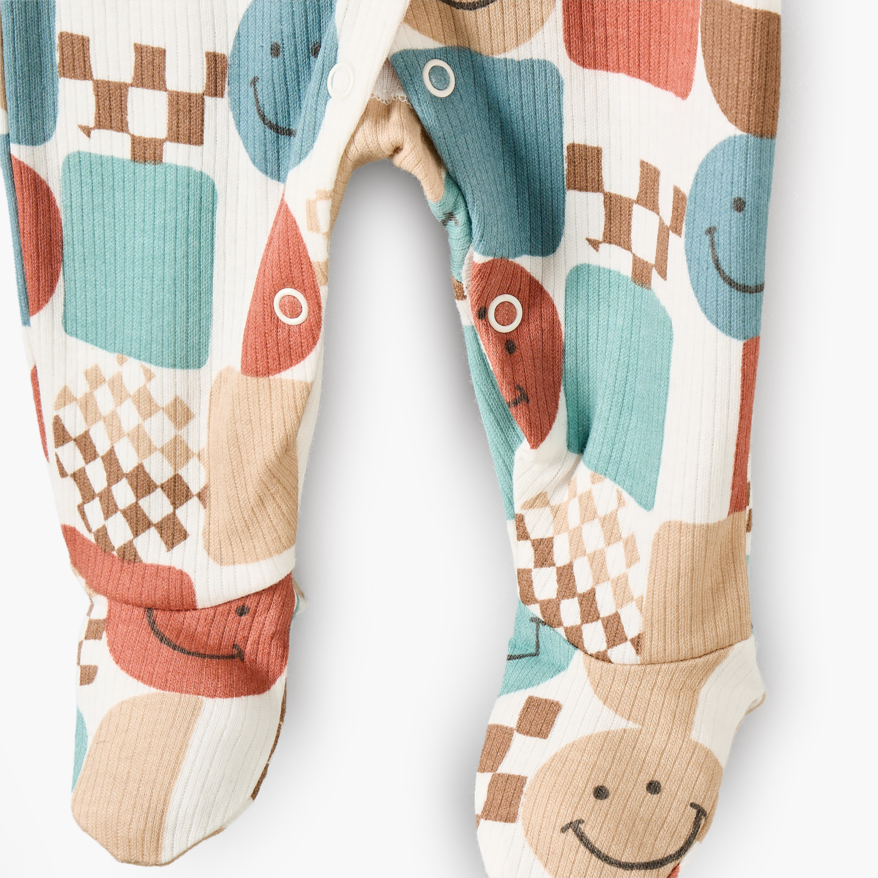 بدلة نوم قطن بياقة ضيقة وأكمام طويلة وطبعات من جونيورز-baby-boys-clothing-nightwear-sleepsuits-image-4