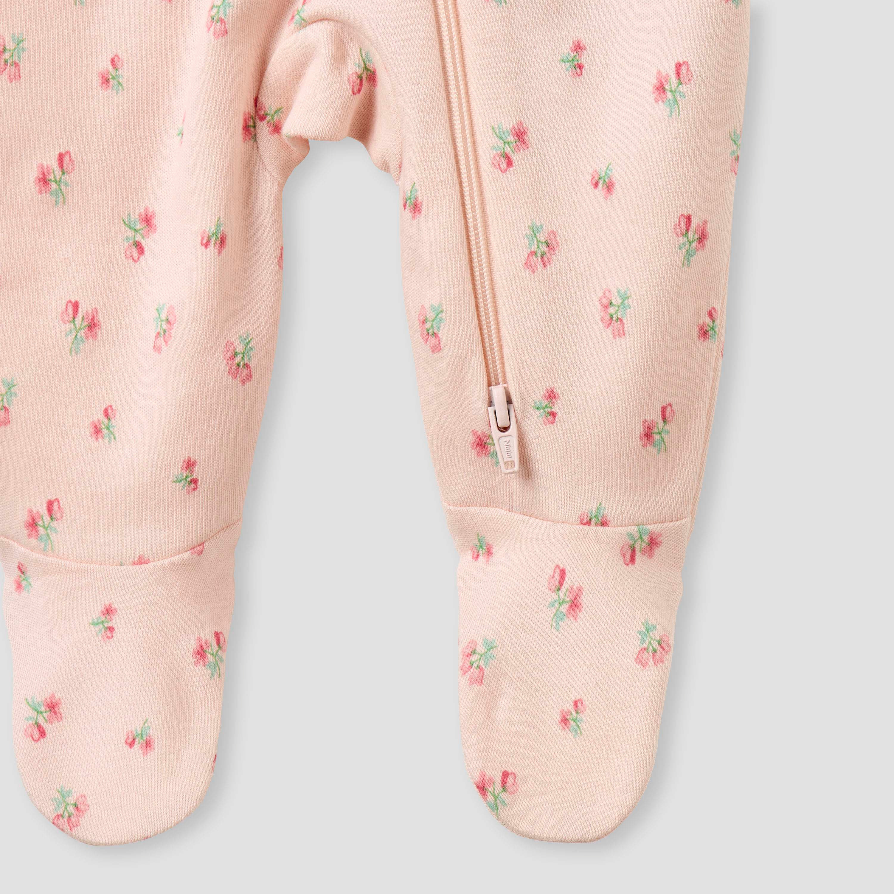 Juniors Printed Sleepsuit with Long Sleeves and Zip Closure - Set of 3-baby-girls-clothing-nightwear-sleepsuits-image-7