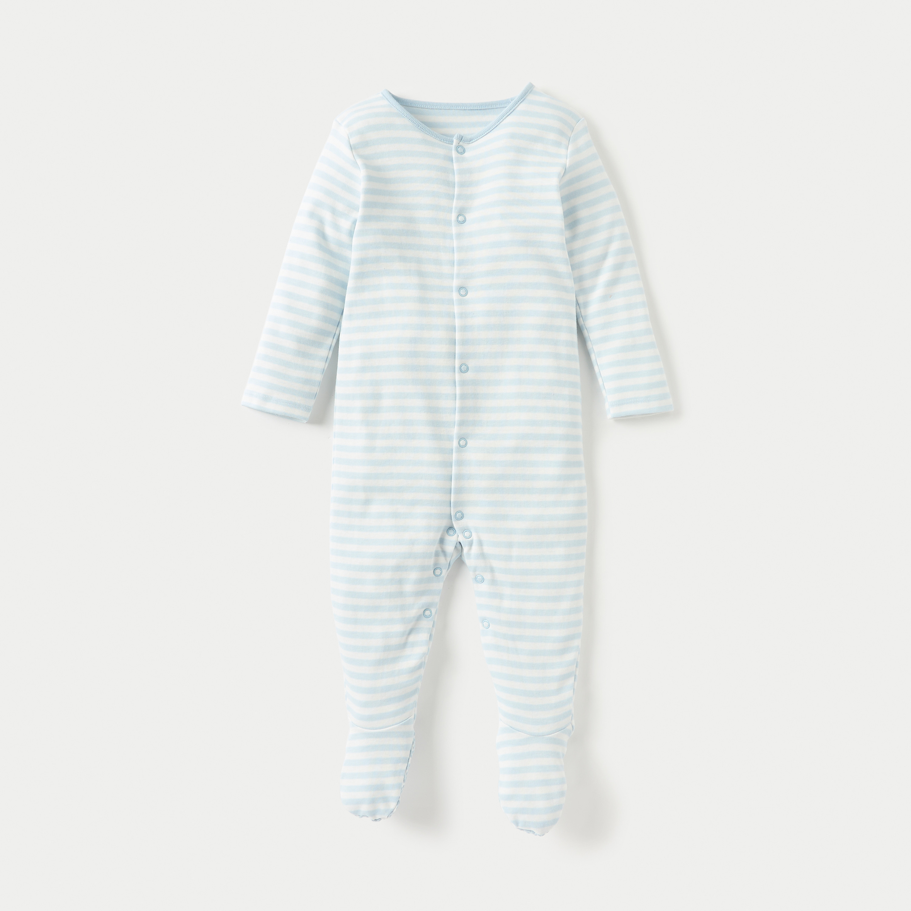 بدلة نوم مغلقة القدمين بأزرار إغلاق وطبعات من جونيورز - طقم من 3 قطع-baby-boys-clothing-nightwear-sleepsuits-image-4
