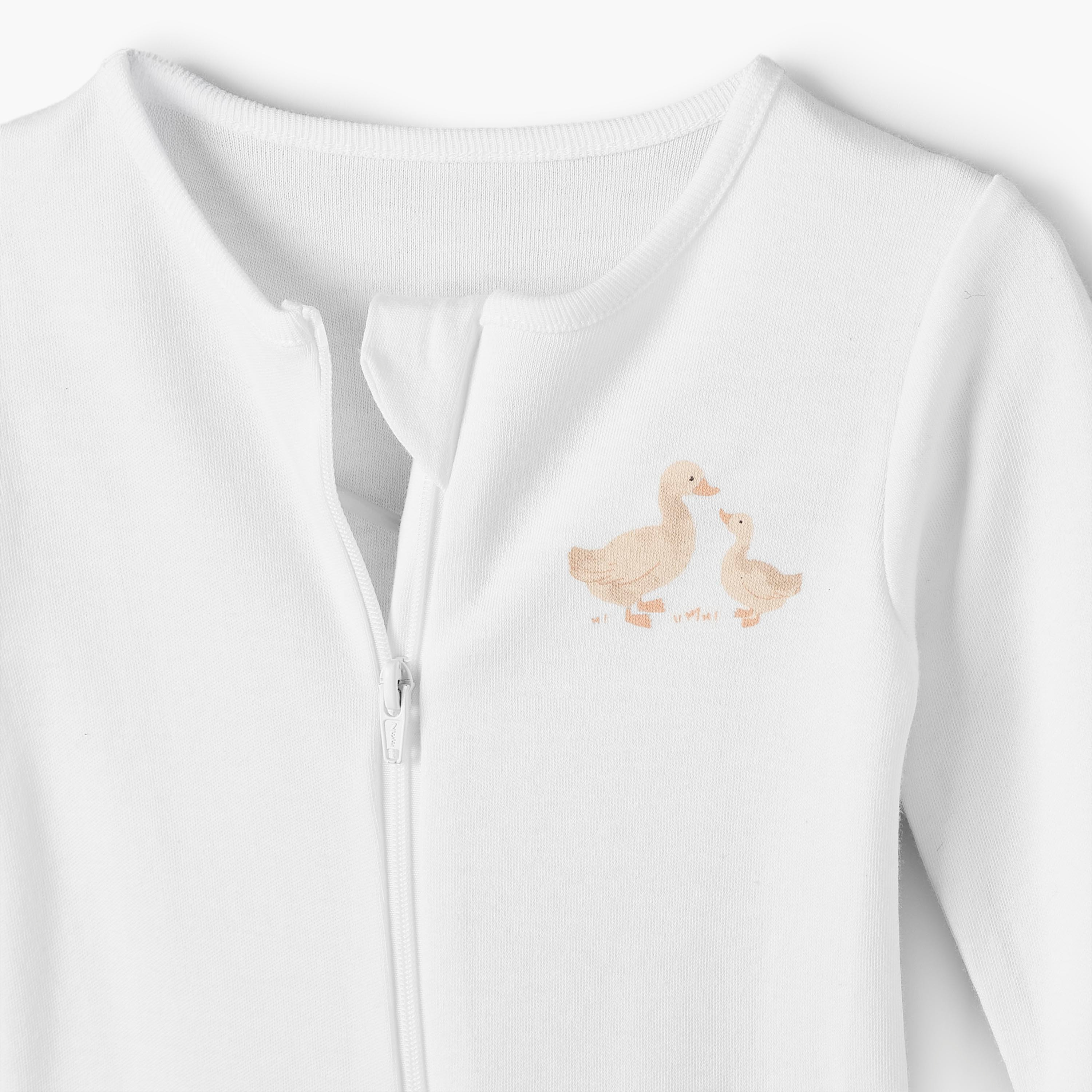 طقم بدلات نوم قطن 3 قطع برقبة مستديرة وطبعات من جونيورز-baby-boys-clothing-nightwear-sleepsuits-image-6