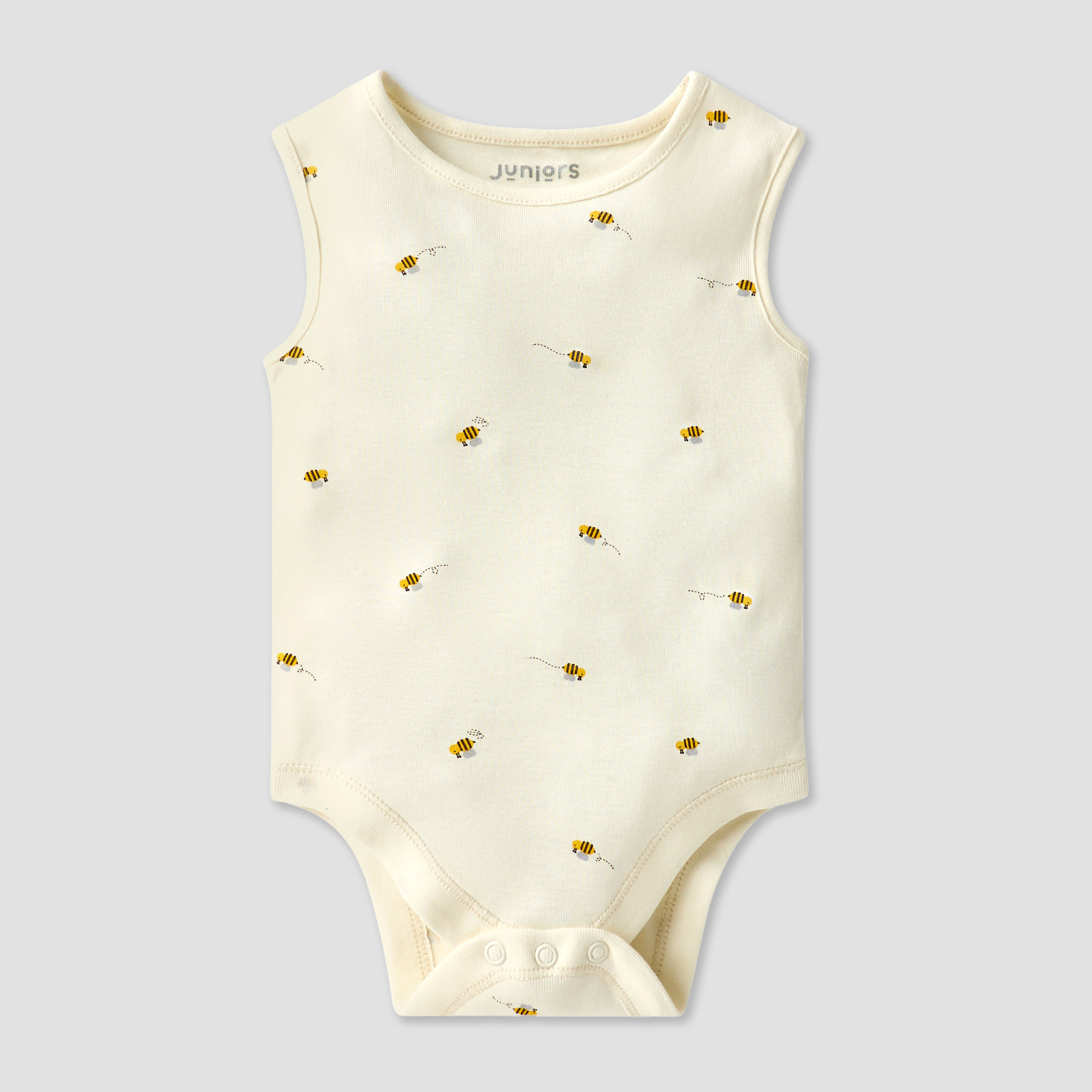 Juniors Assorted Sleeveless Bodysuit with Button Closure - Set of 7-baby-boys-clothing-bodysuits-image-2
