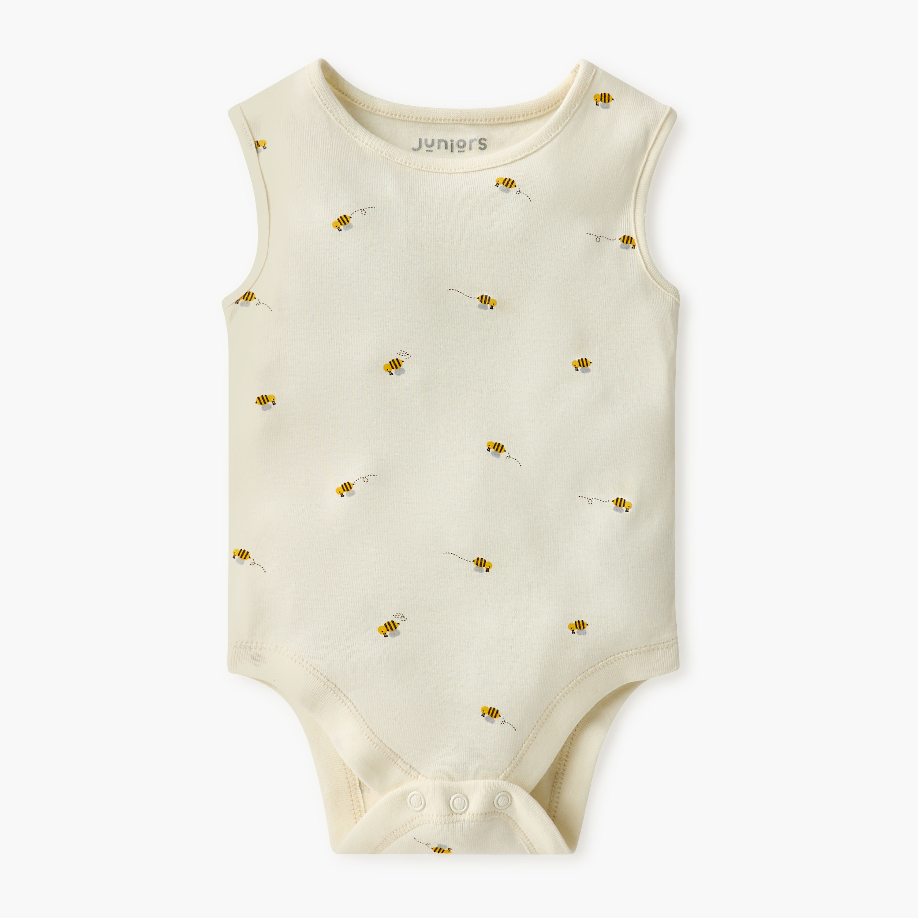 Juniors Assorted Sleeveless Bodysuit with Button Closure - Set of 7-baby-boys-clothing-bodysuits-image-3