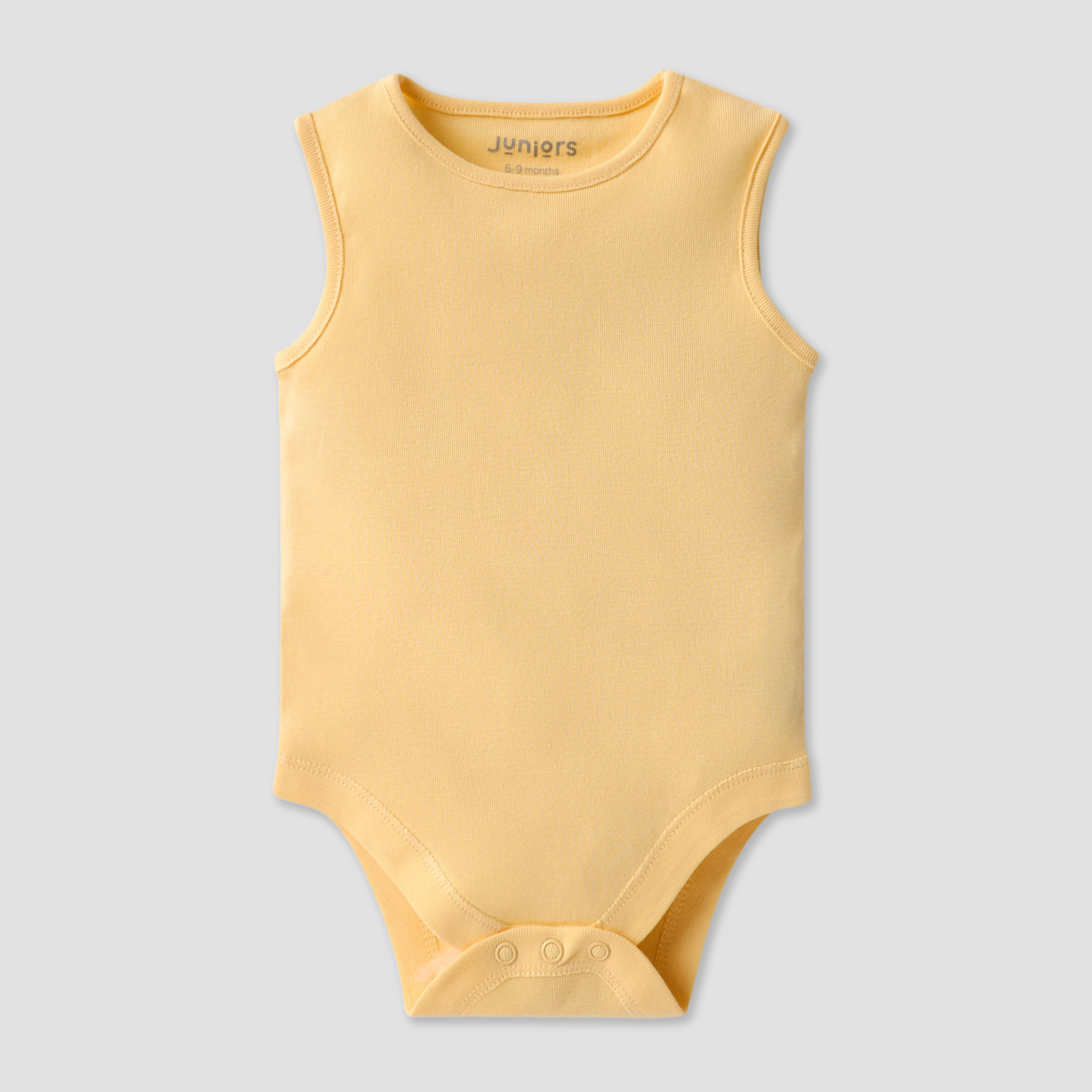 Juniors Assorted Sleeveless Bodysuit with Button Closure - Set of 7-baby-boys-clothing-bodysuits-image-6