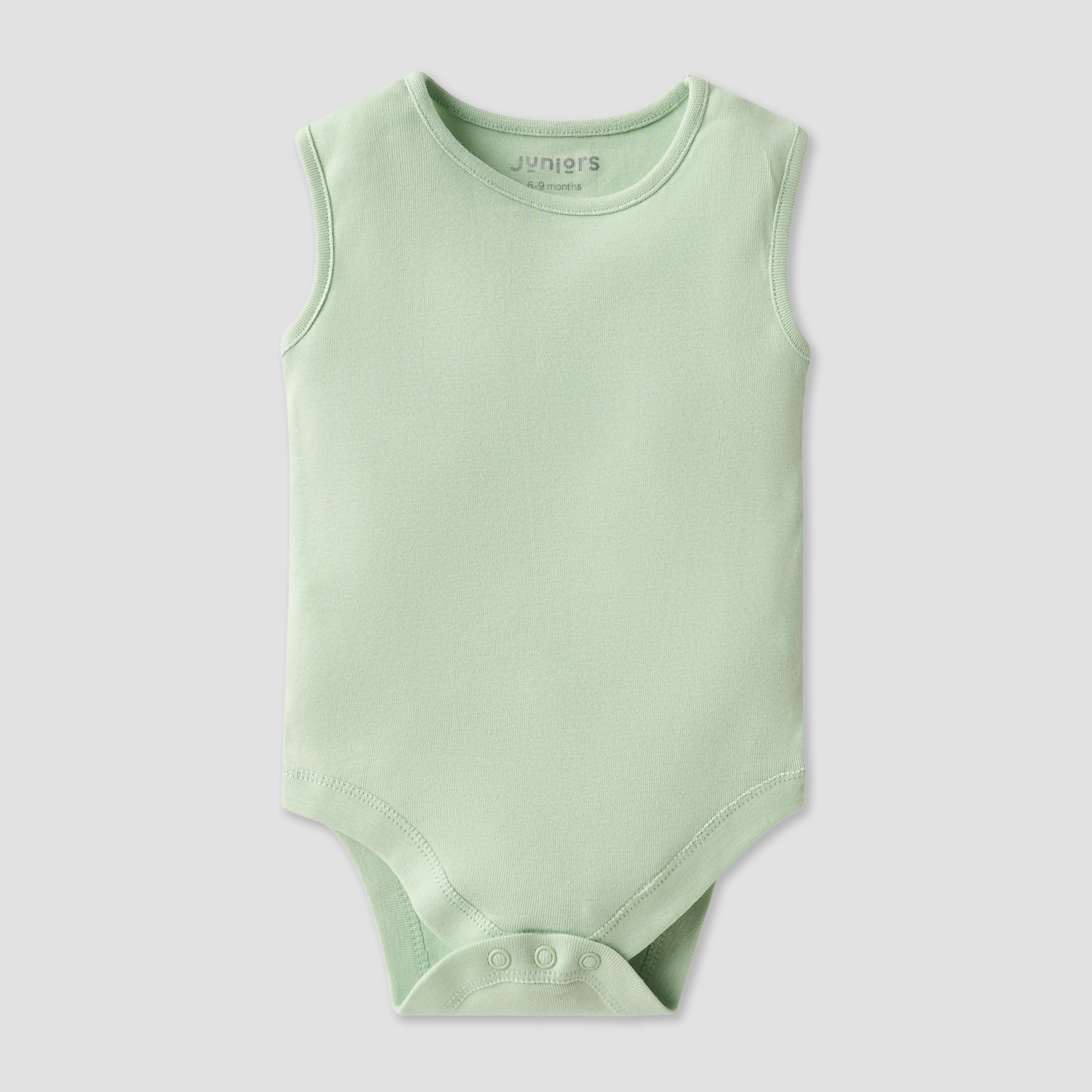 Juniors Assorted Sleeveless Bodysuit with Button Closure - Set of 7-baby-boys-clothing-bodysuits-image-7