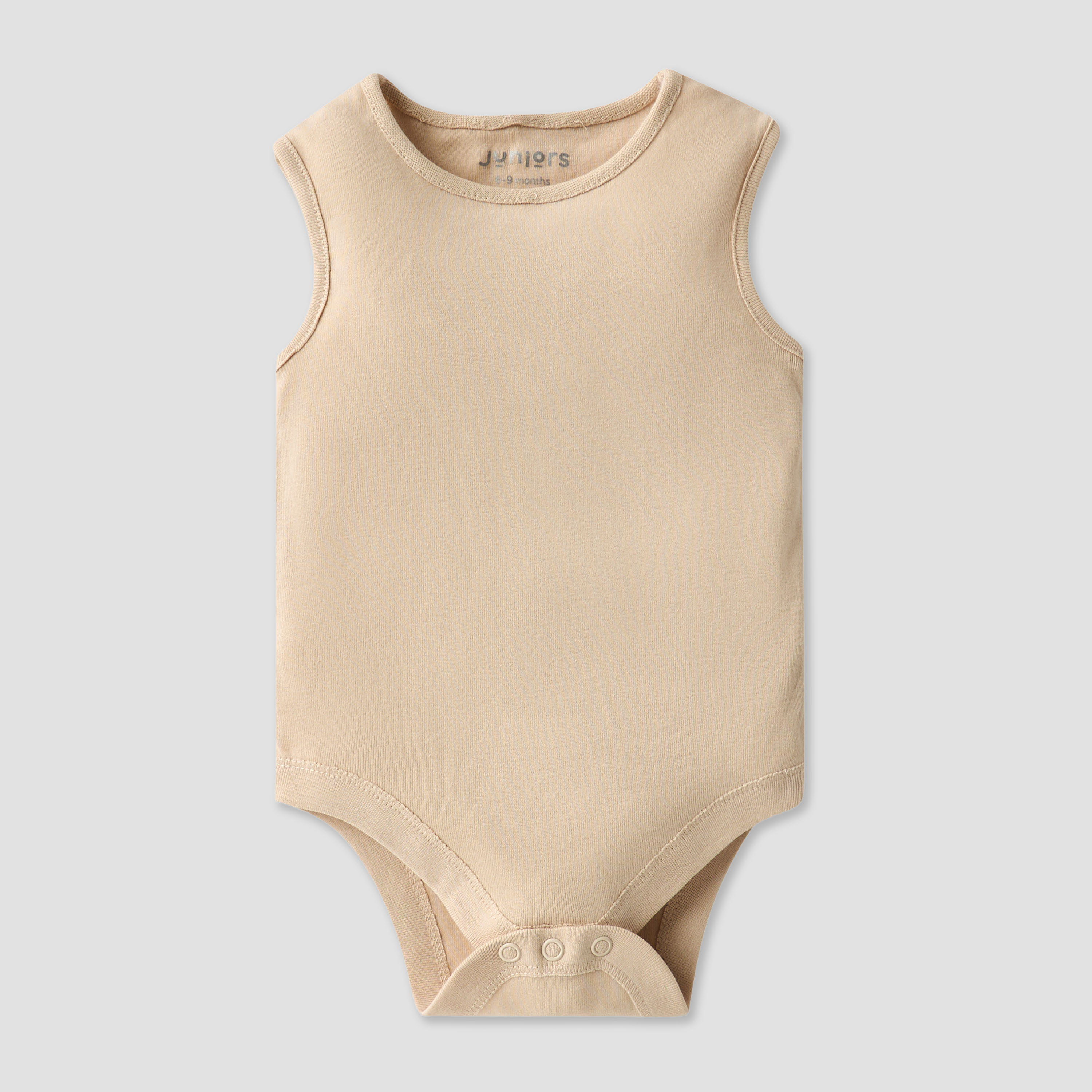 Juniors Assorted Sleeveless Bodysuit with Button Closure - Set of 7-baby-boys-clothing-bodysuits-image-8