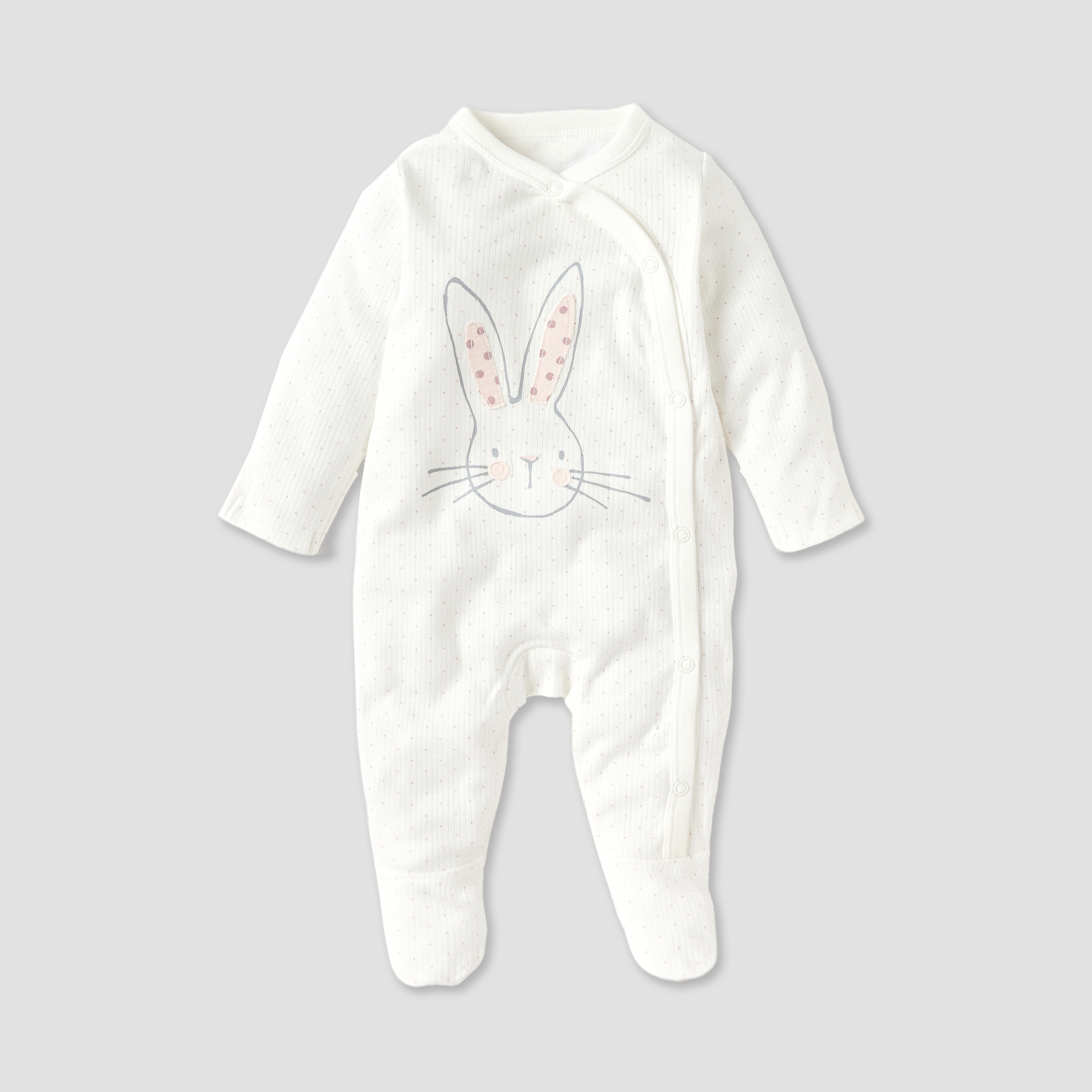 Juniors Printed Closed Feet Sleepsuit with Long Sleeves - Set of 3-promo_babyshop_Buy2for115_QAT130126-image-3