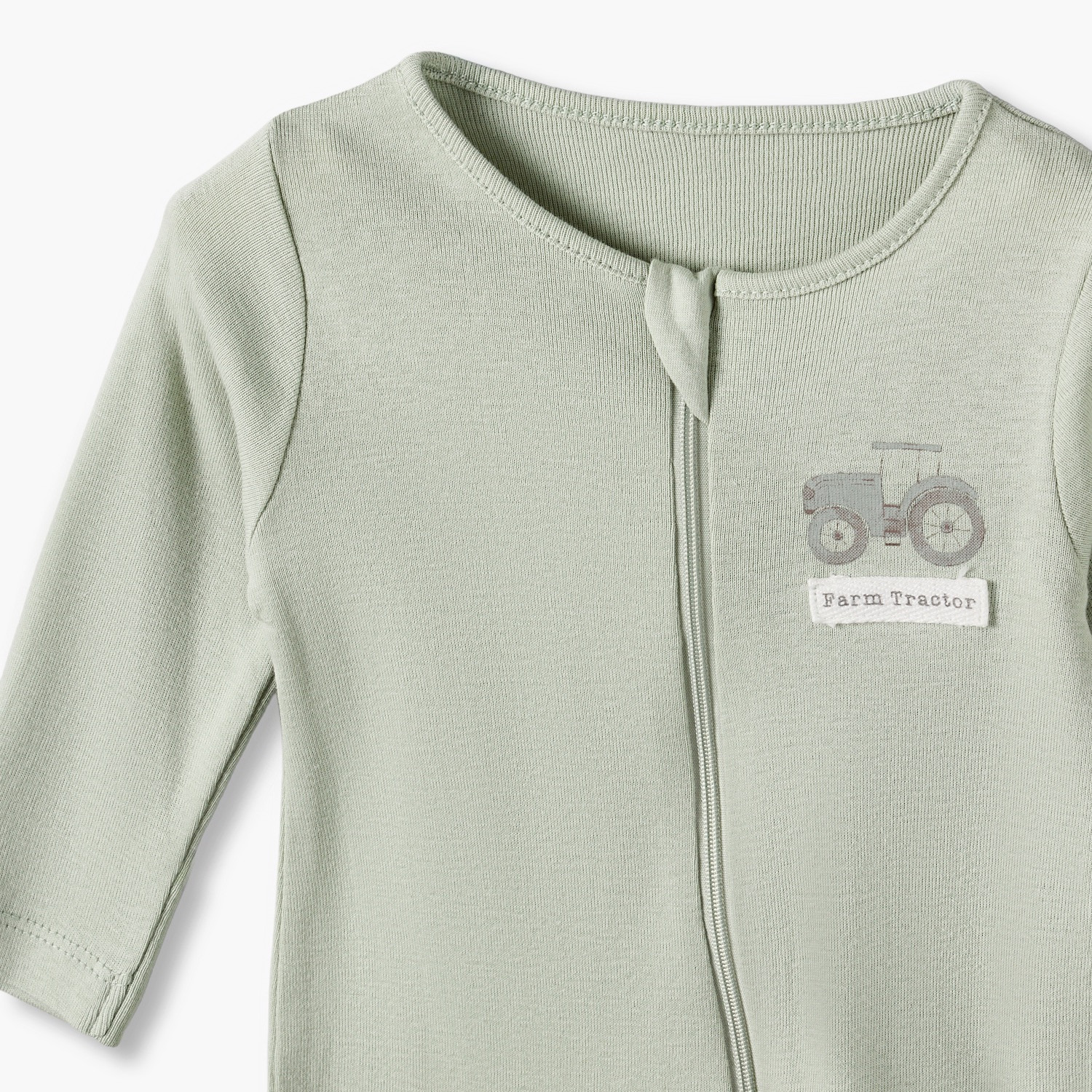 طقم بدل نوم قطنية بياقة مستديرة وأكمام طويلة بطبعة مزرعة من جونيورز - طقم 3 قطع-baby-boys-clothing-nightwear-sleepsuits-image-6