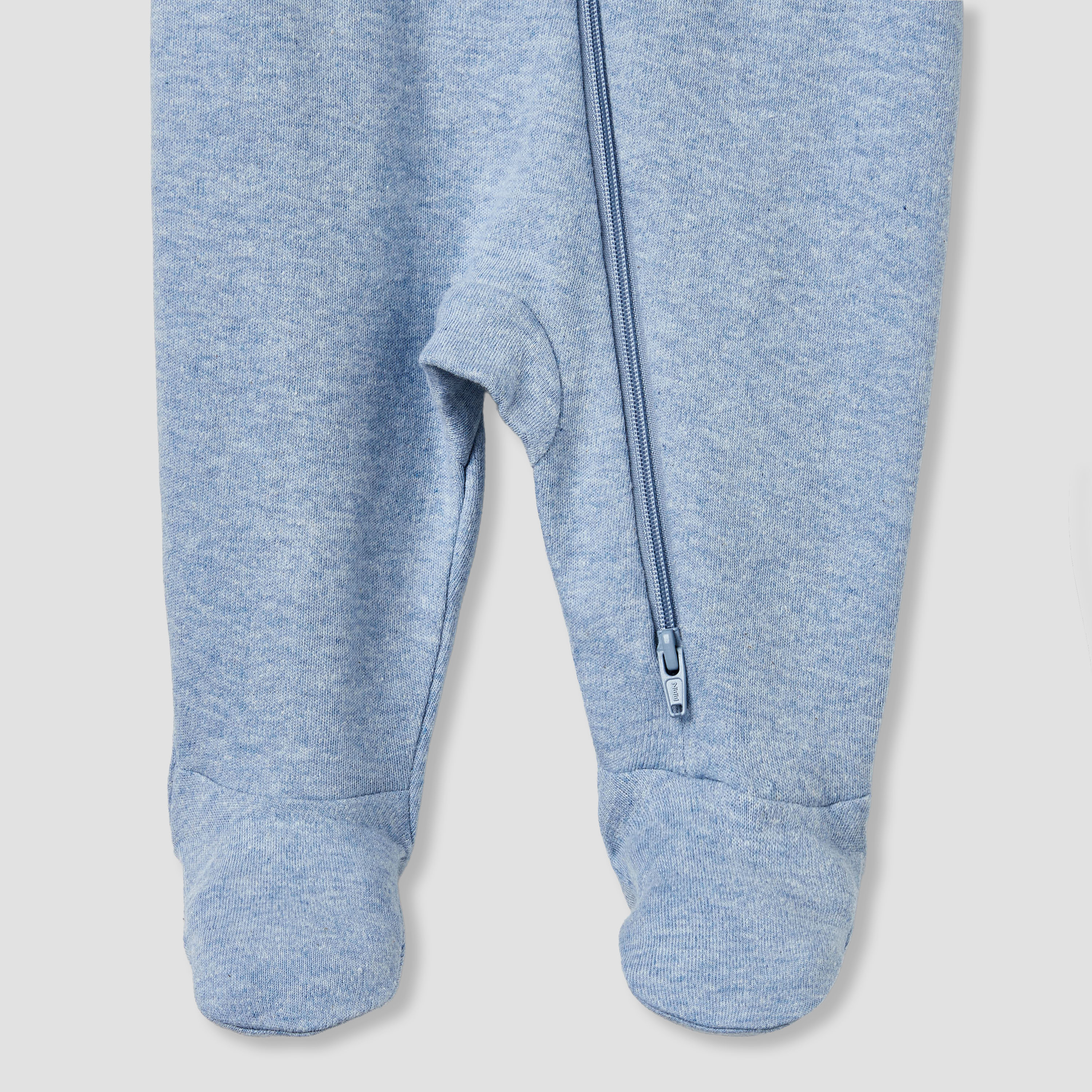 Juniors Round Neck Sleepsuit with Closed Feet - Cotton - Long Sleeves - Set of 3-baby-boys-clothing-nightwear-sleepsuits-image-6