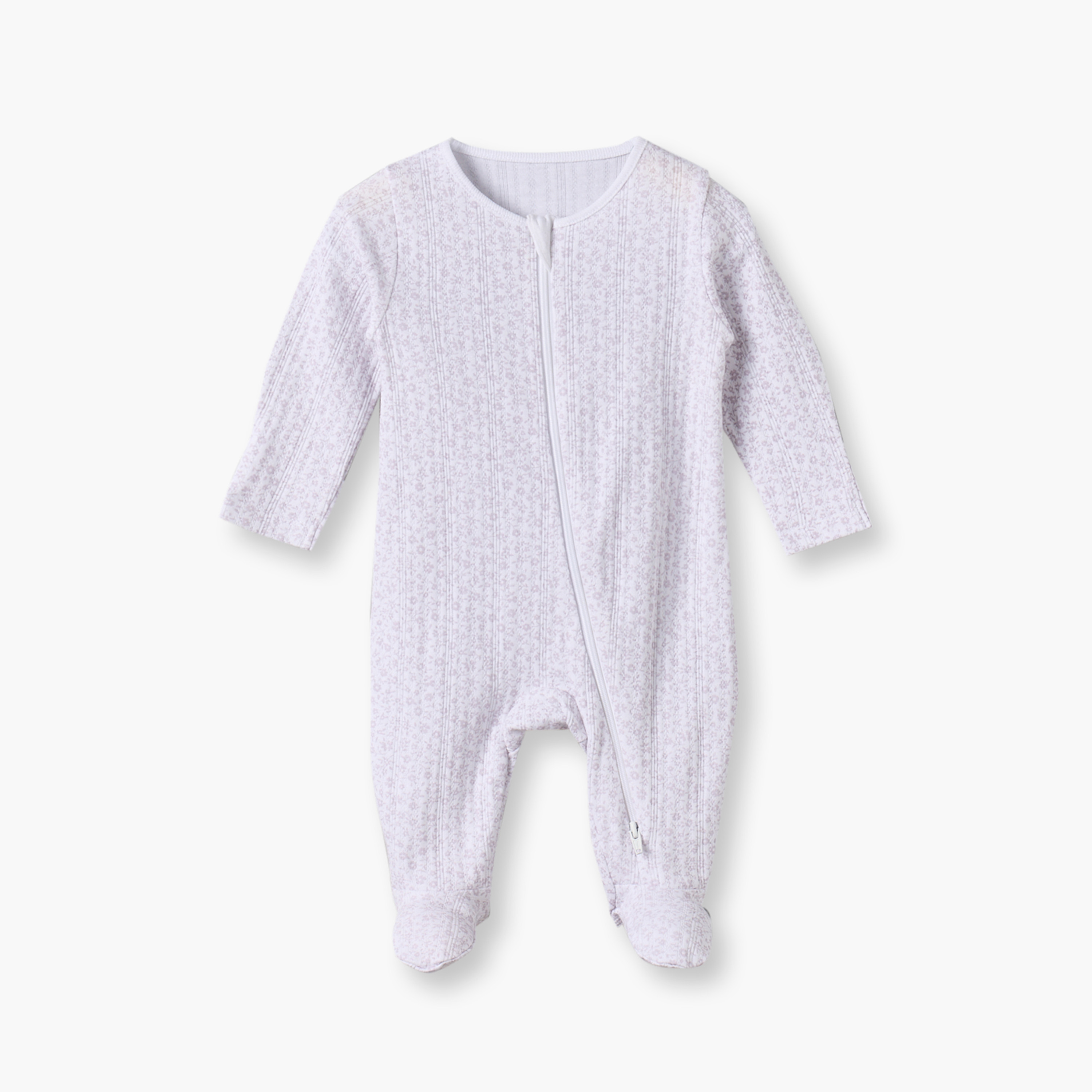 بدلة نوم قطنية بأكمام طويلة وياقة ضيقة وطبعات جنيات من جونيورز - عبوة من 3 قطع-baby-girls-clothing-nightwear-sleepsuits-image-5