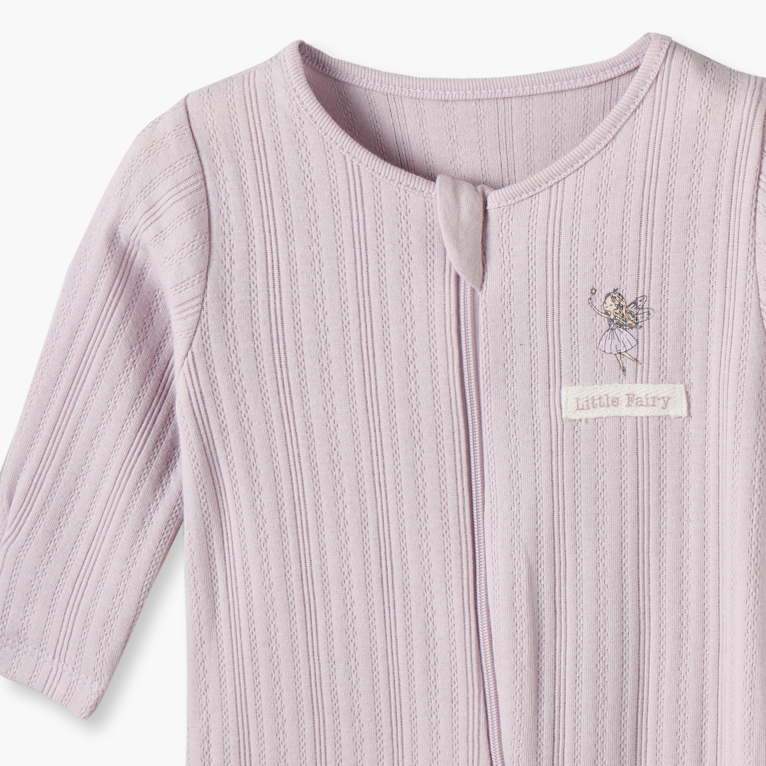 بدلة نوم قطنية بأكمام طويلة وياقة ضيقة وطبعات جنيات من جونيورز - عبوة من 3 قطع-baby-girls-clothing-nightwear-sleepsuits-image-6