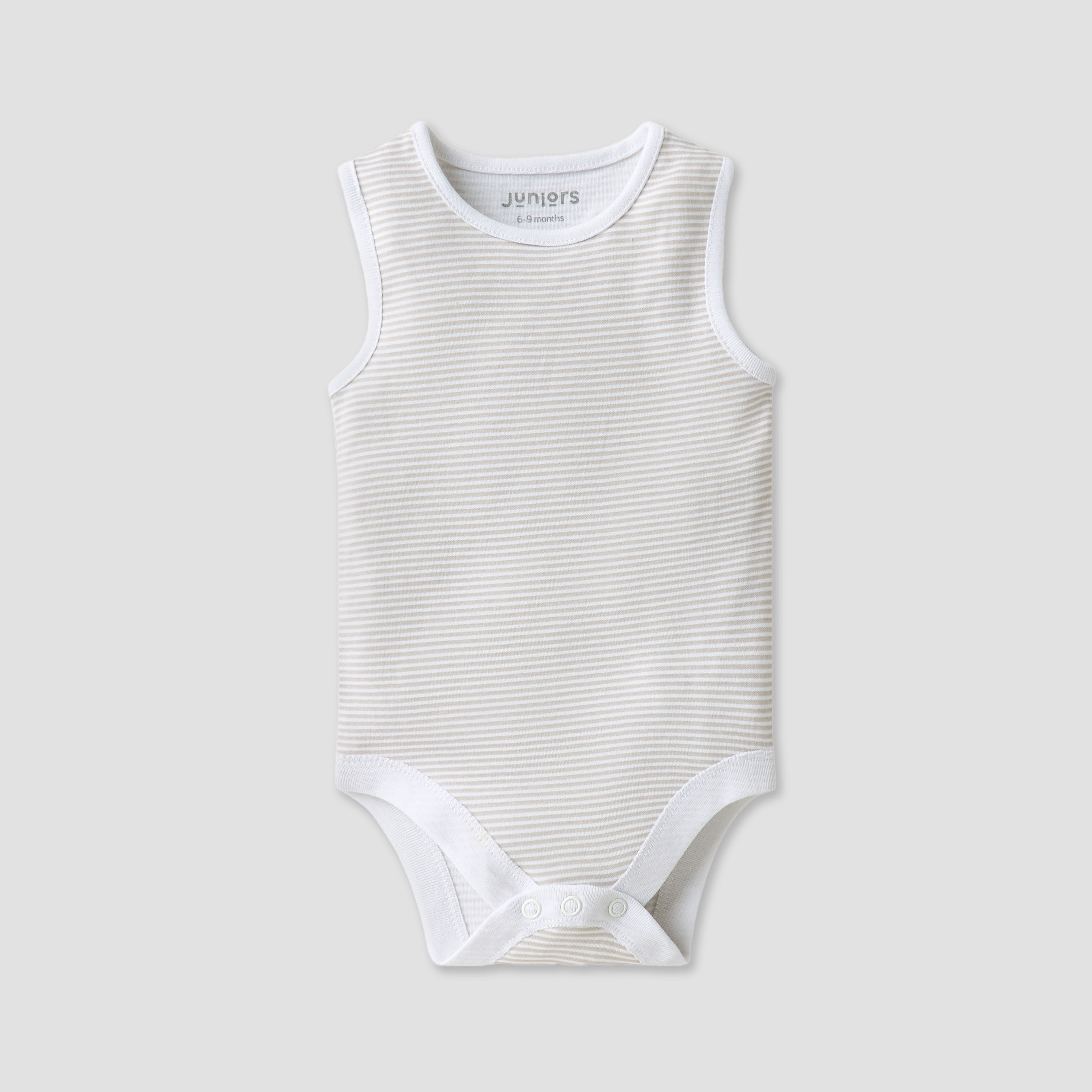 Juniors Printed Sleeveless Bodysuit with Button Closure - Set of 7-baby-boys-clothing-bodysuits-image-4