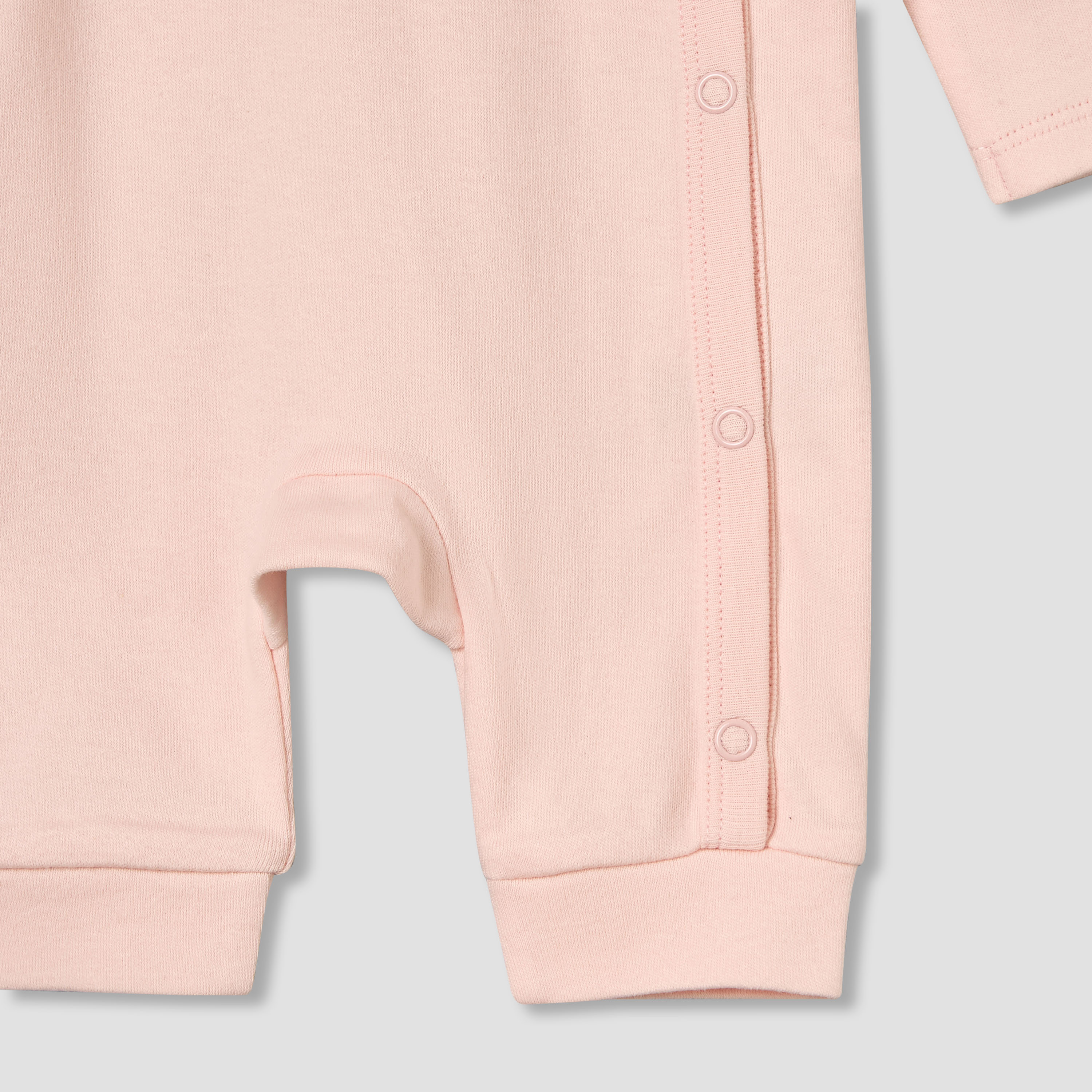 Pack of 3 Juniors Round Neck Long Sleeves Sleepsuit with Button Closure-baby-girls-clothing-nightwear-sleepsuits-image-6