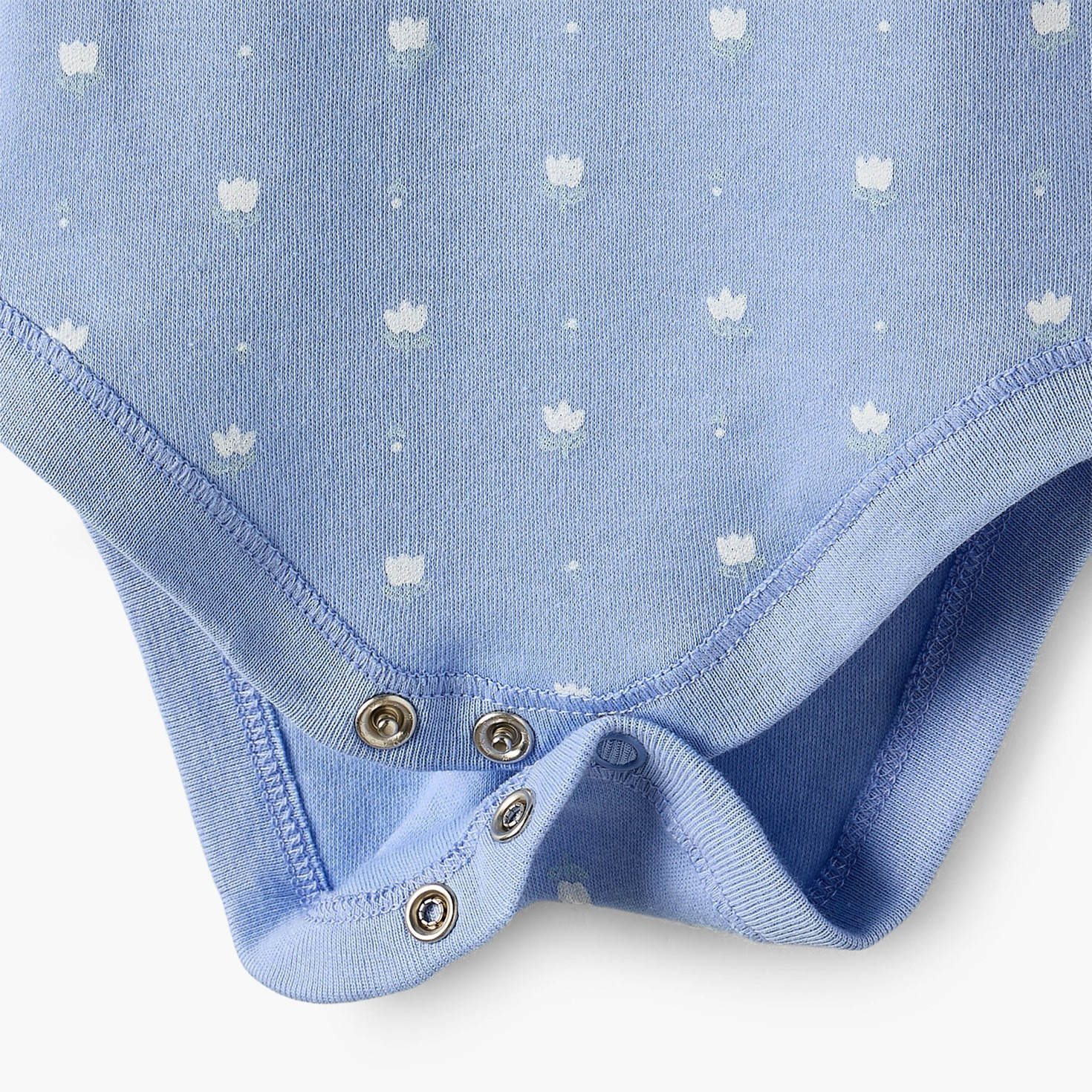 بودي سوت قطن بأكمام قصيرة وياقة ضيقة بطبعات زهور من جونيورز - طقم من 3 قطع-baby-girls-clothing-bodysuits-image-8