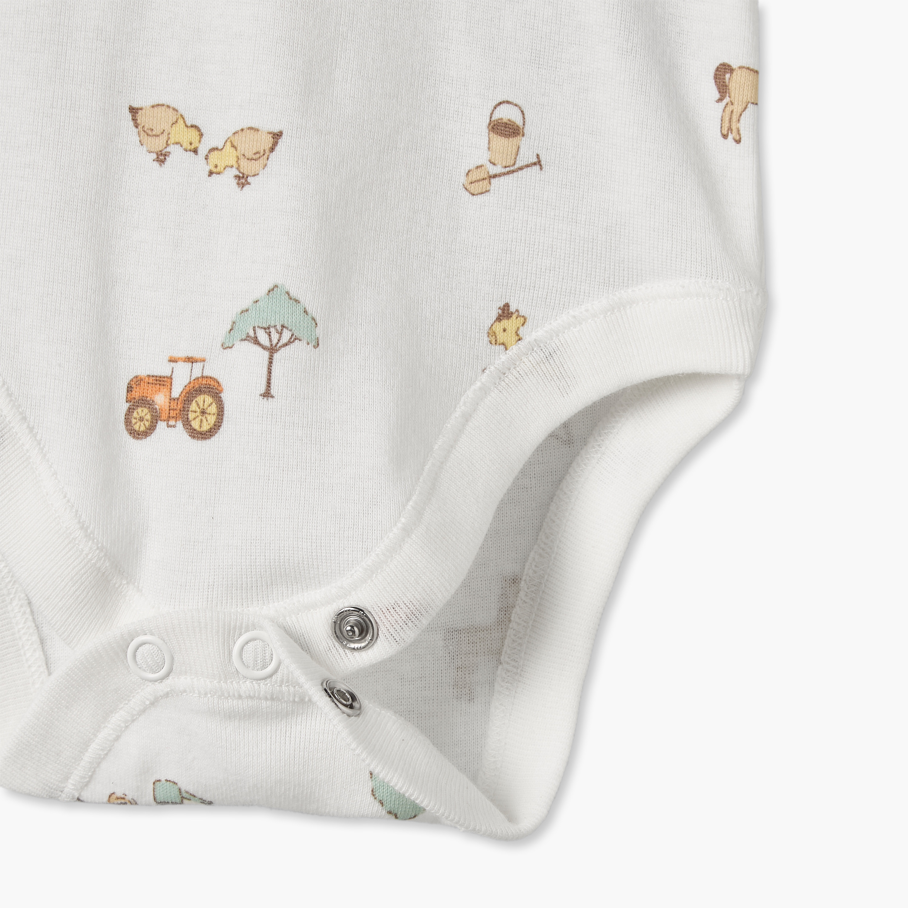 طقم بودي سوت دون أكمام برقبة ضيقة وطبعات 7 قطع من جونيورز-baby-boys-clothing-bodysuits-image-12