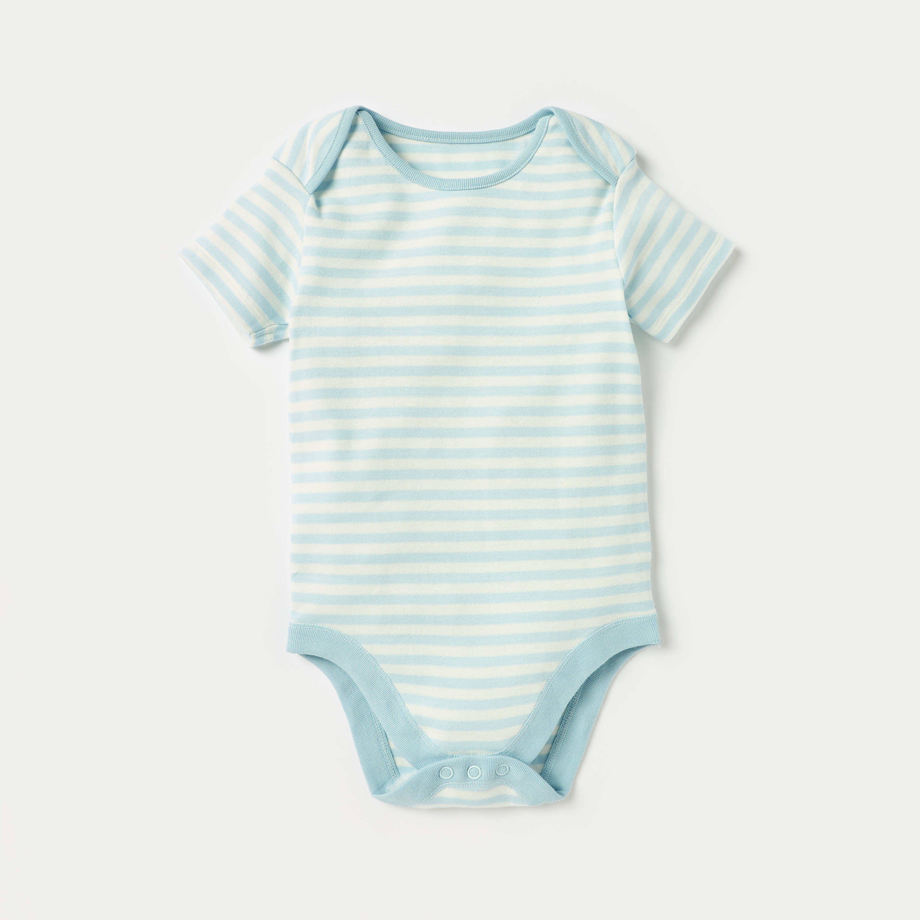 Juniors Printed Bodysuits with Snap Button Closure - Set of 3-baby-boys-clothing-multipacks-image-3