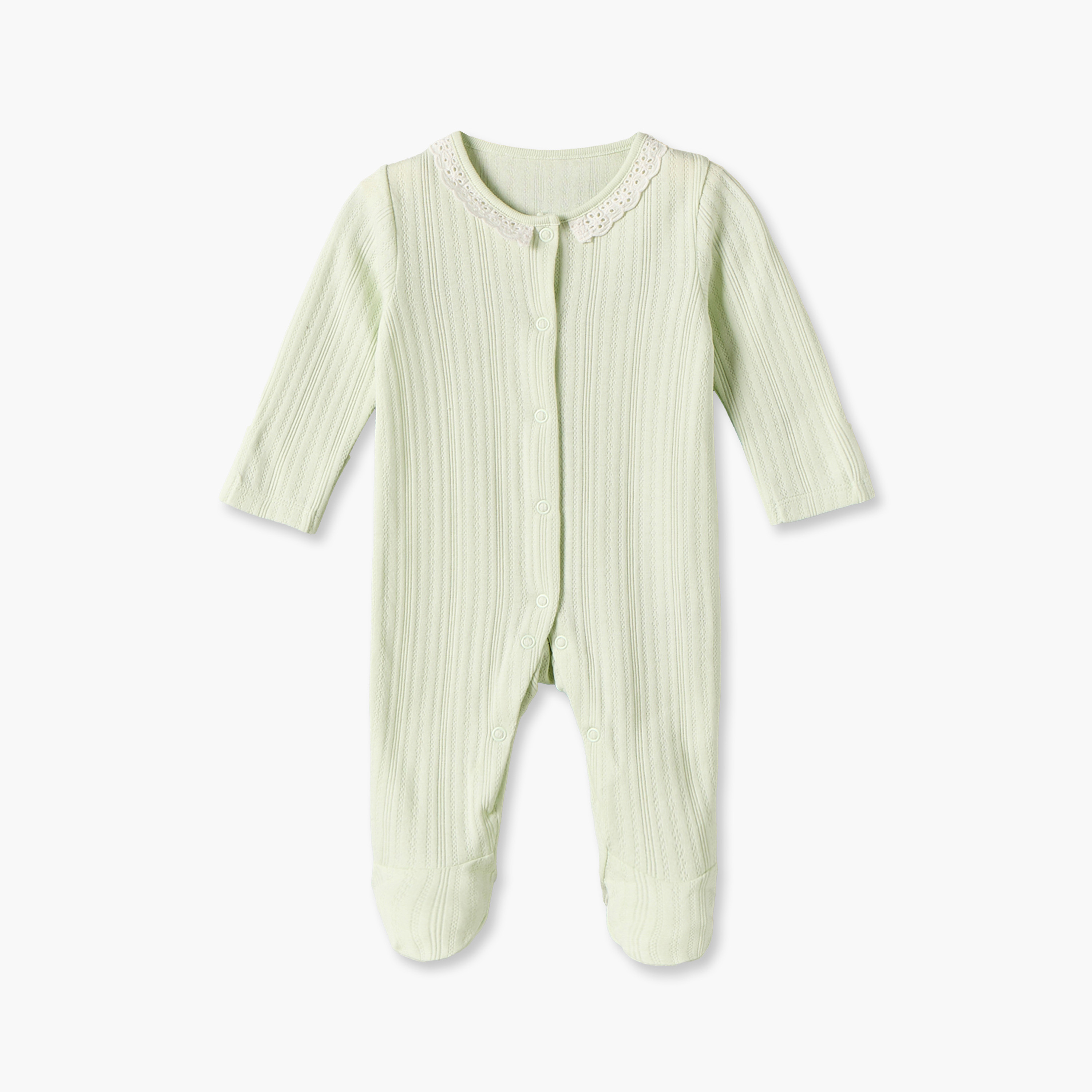 Pack of 3 Juniors Cotton Crew Neck Long Sleeves Sleepsuit with Floral Print-baby-girls-clothing-nightwear-sleepsuits-image-3