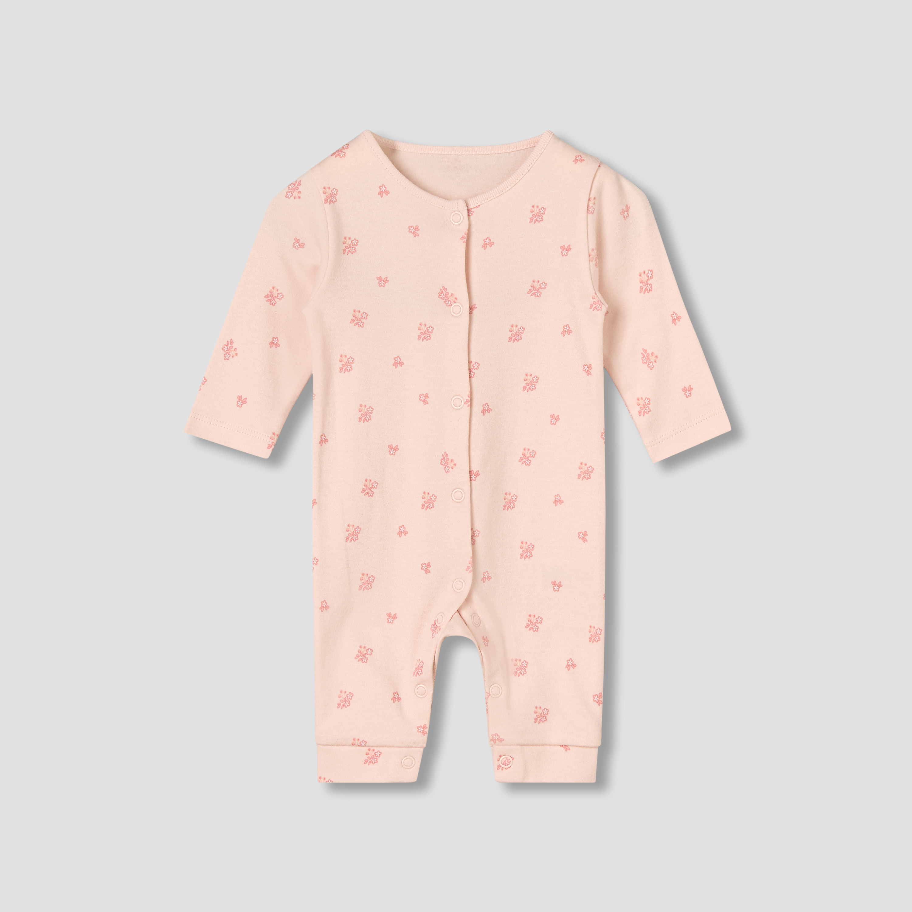 Pack of 5 Juniors Cotton Round Neck Long Sleeves Sleepsuit with Fun Prints-baby-girls-clothing-nightwear-sleepsuits-image-4