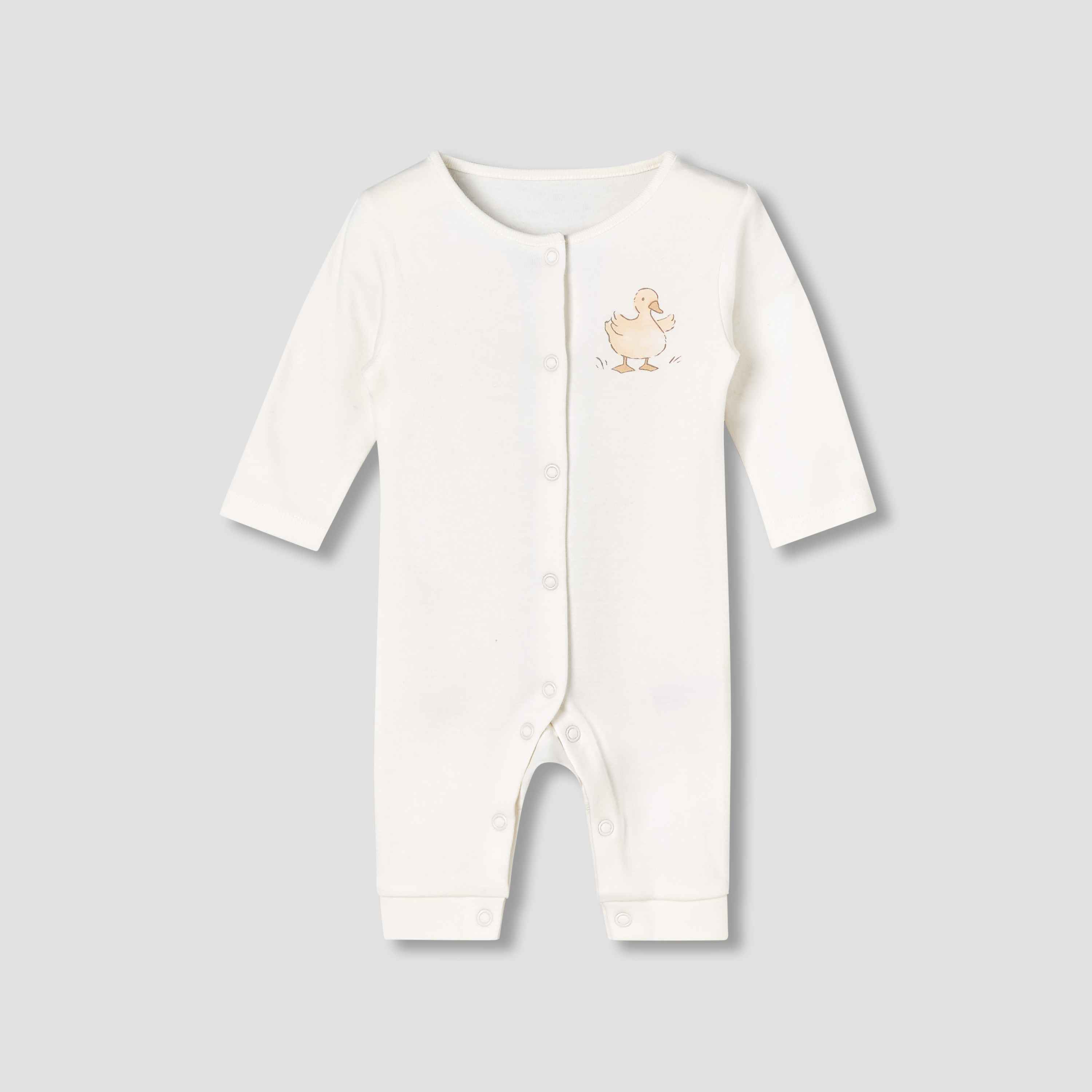 Pack of 5 Juniors Cotton Round Neck Long Sleeves Sleepsuit with Fun Prints-baby-girls-clothing-nightwear-sleepsuits-image-7