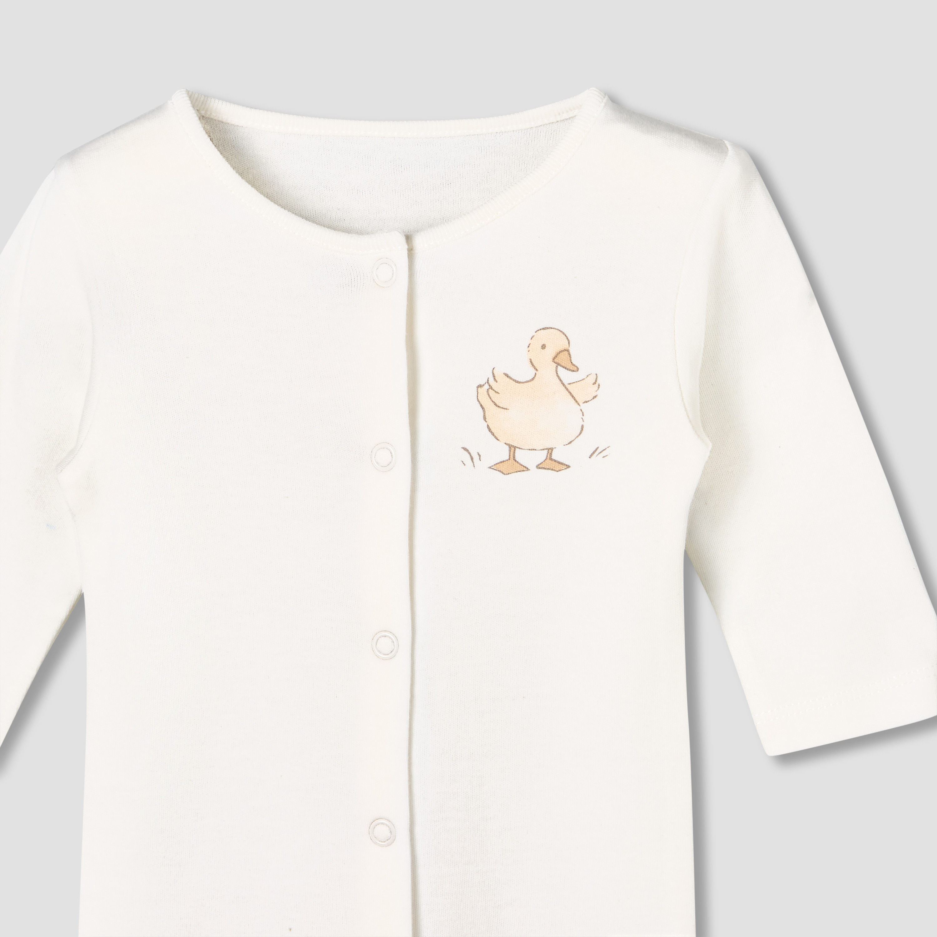 Pack of 5 Juniors Cotton Round Neck Long Sleeves Sleepsuit with Fun Prints-baby-girls-clothing-nightwear-sleepsuits-image-8