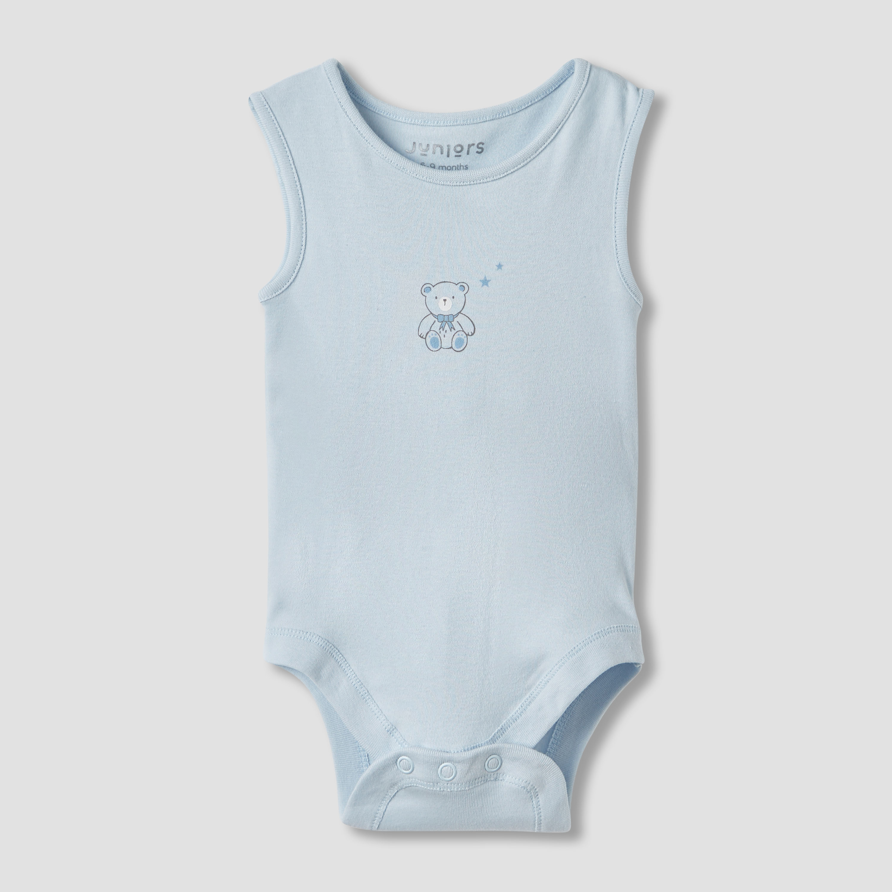 Juniors Assorted Sleeveless Bodysuits - Set of 7-baby-boys-clothing-bodysuits-image-2