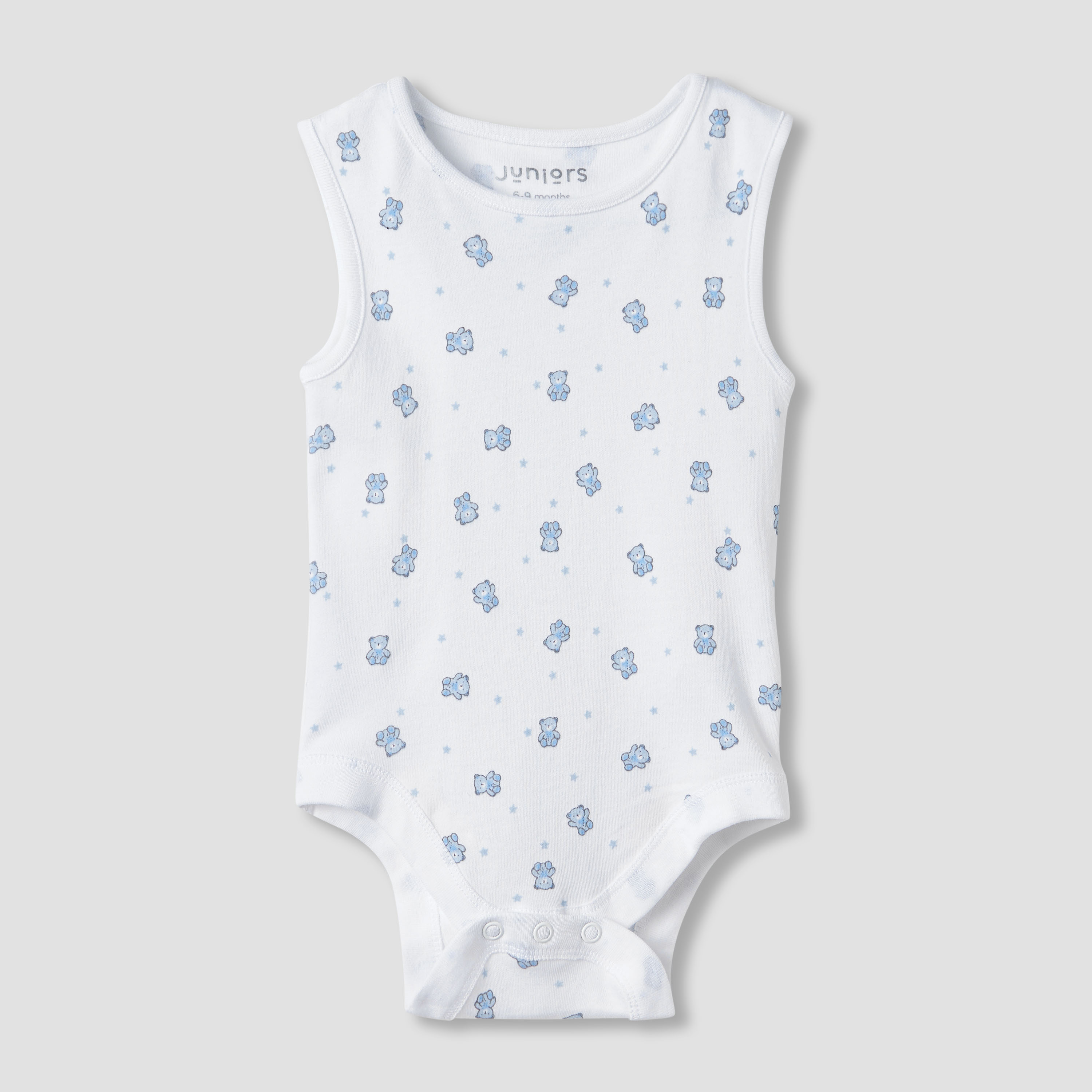 Juniors Assorted Sleeveless Bodysuits - Set of 7-baby-boys-clothing-bodysuits-image-8