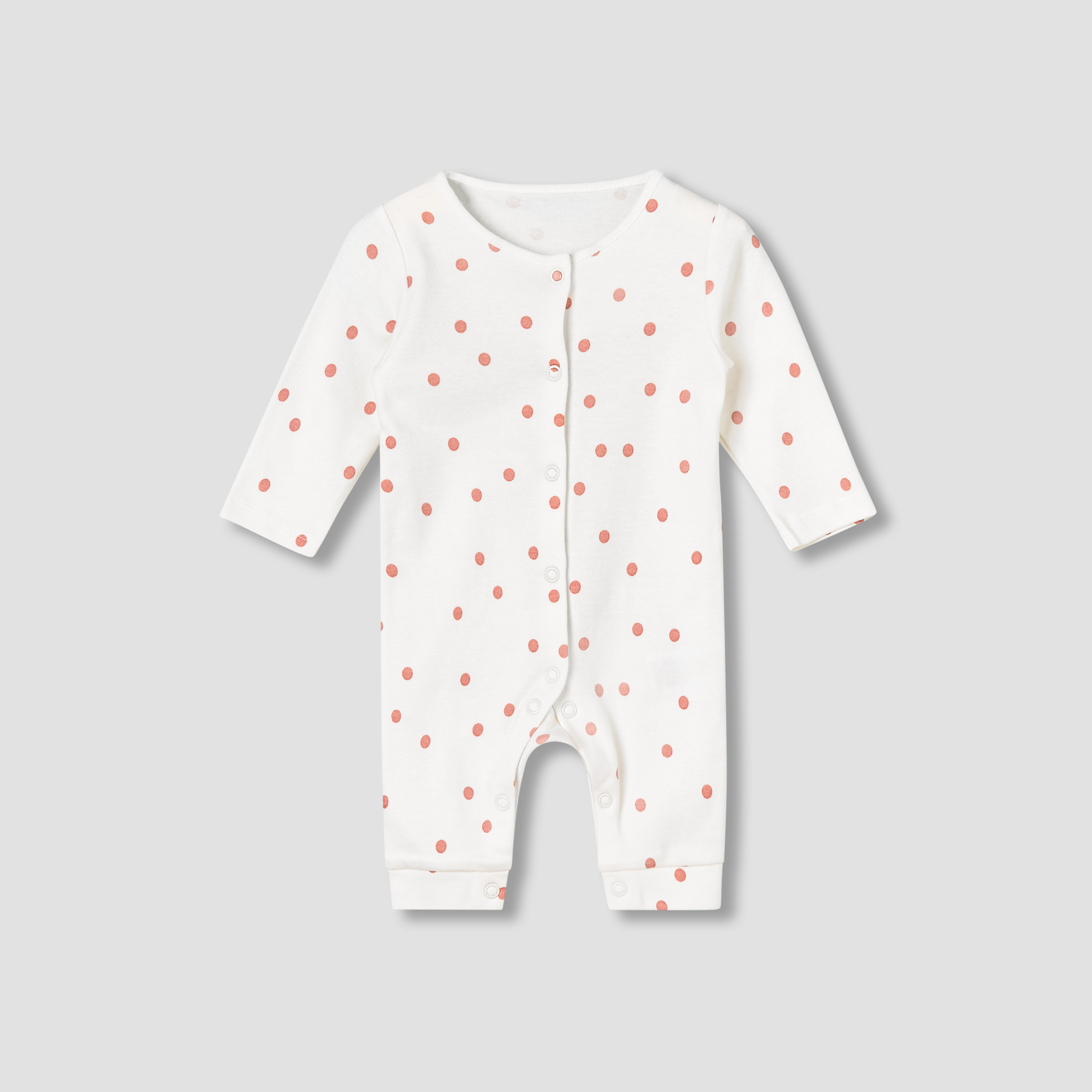 Pack of 5 Juniors Cotton Round Neck Long Sleeves Sleepsuit with Print-baby-girls-clothing-nightwear-sleepsuits-image-4