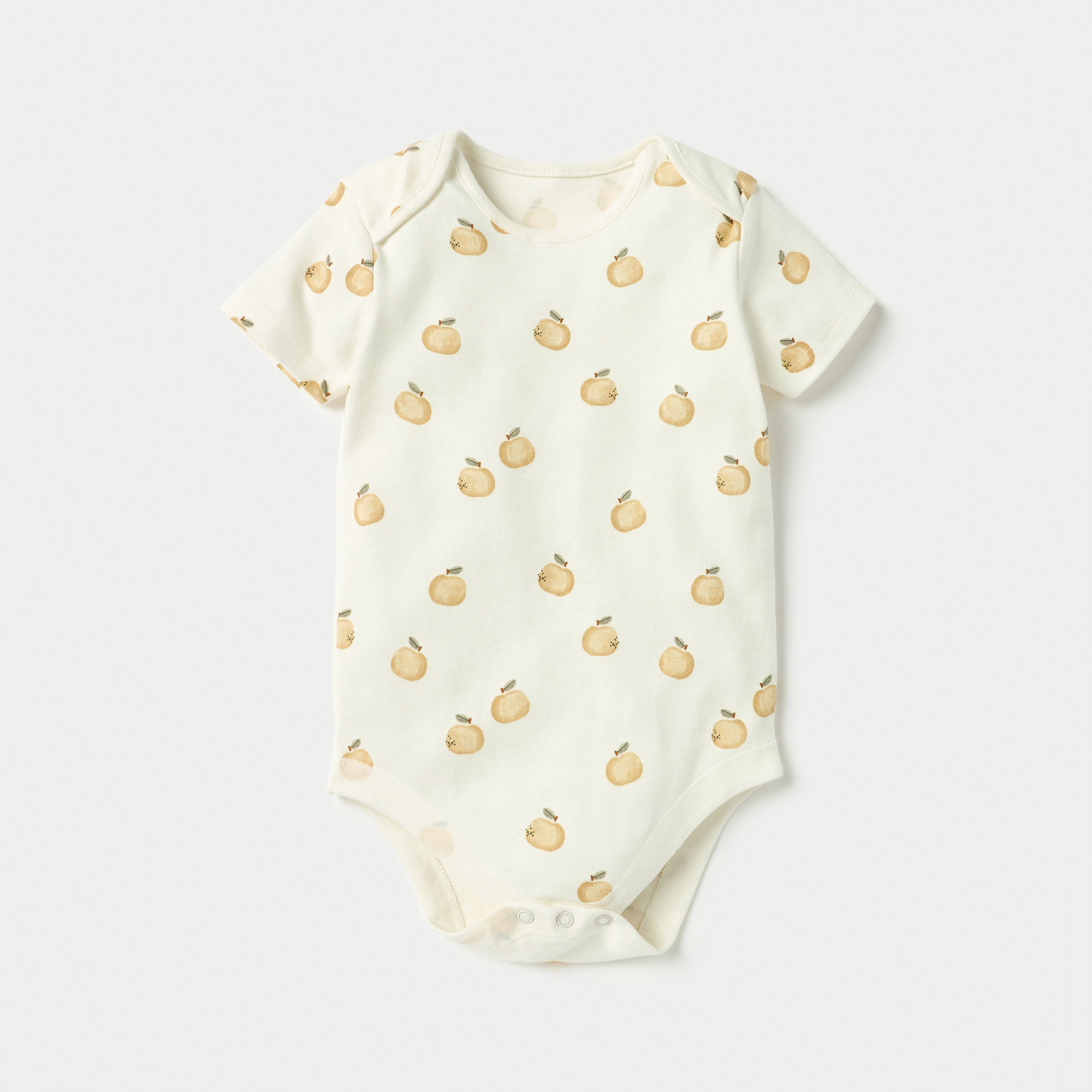 بودي سوت بأزرار إغلاق كبّاسة وطبعات بجعة من جونيورز- طقم من 3 قطع-baby-girls-clothing-bodysuits-image-4