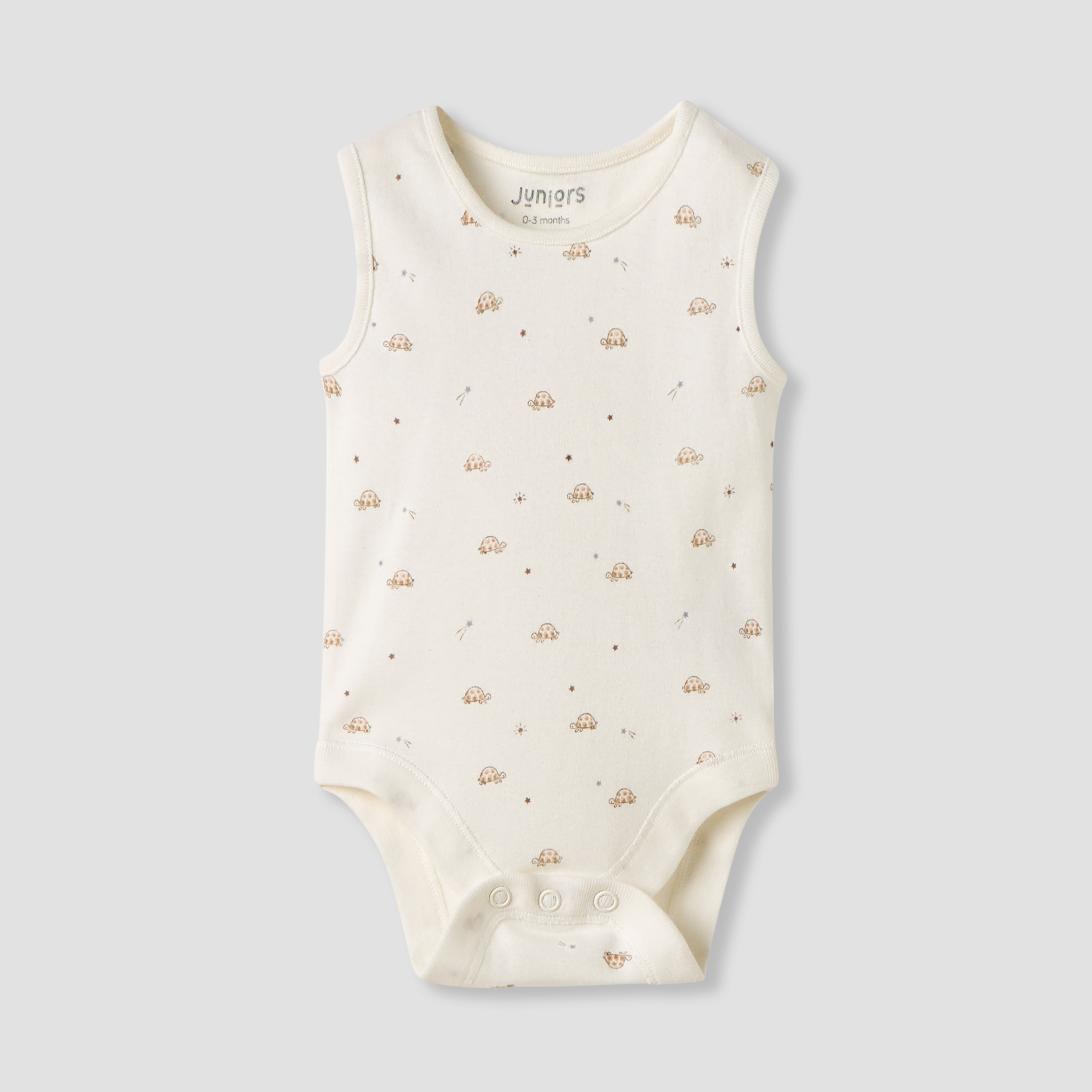 Juniors Printed Sleeveless Bodysuit - Set of 7-baby-boys-clothing-bodysuits-image-5