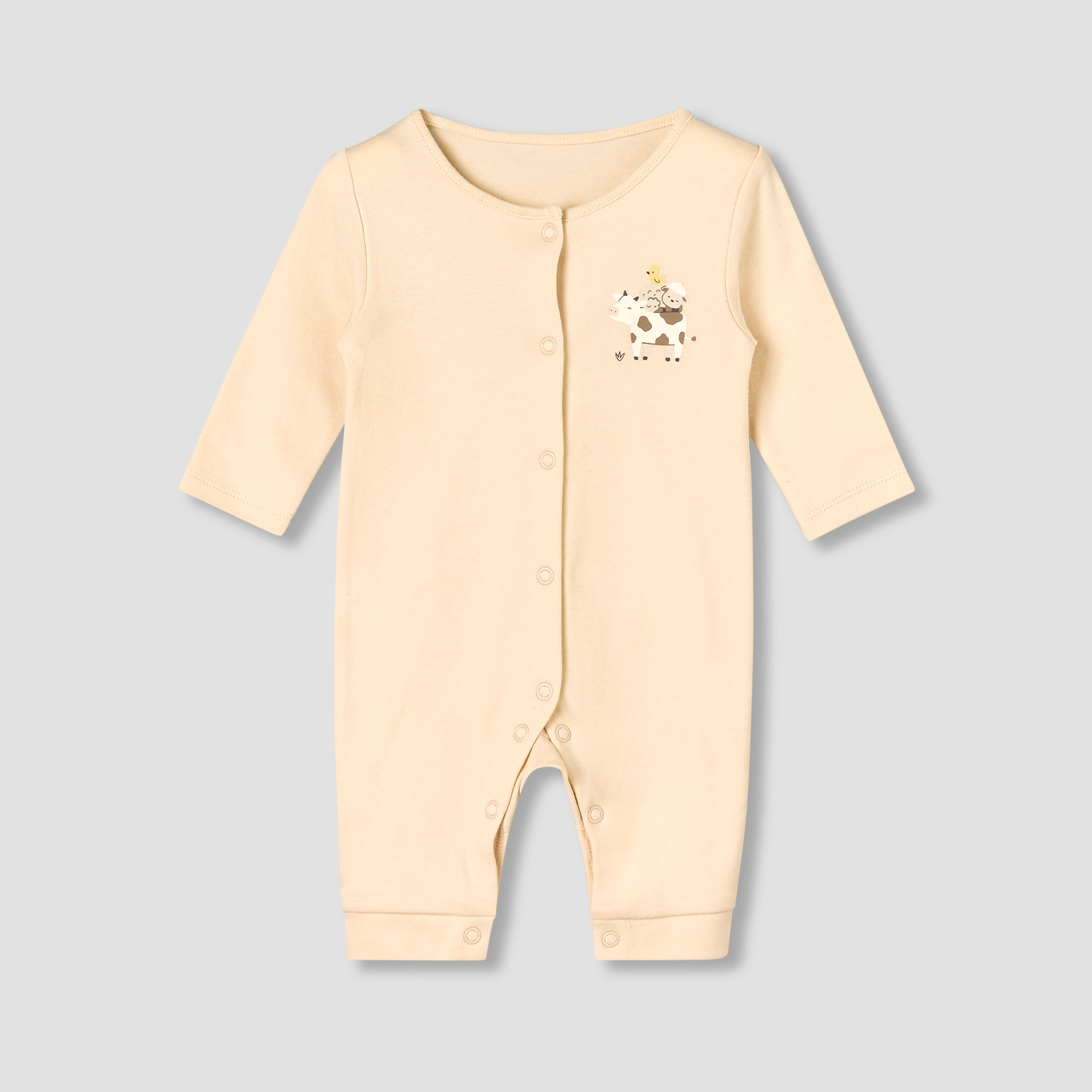 Pack of 5 Juniors Round Neck Long Sleeves Sleepsuit with Print-baby-boys-clothing-nightwear-sleepsuits-image-6