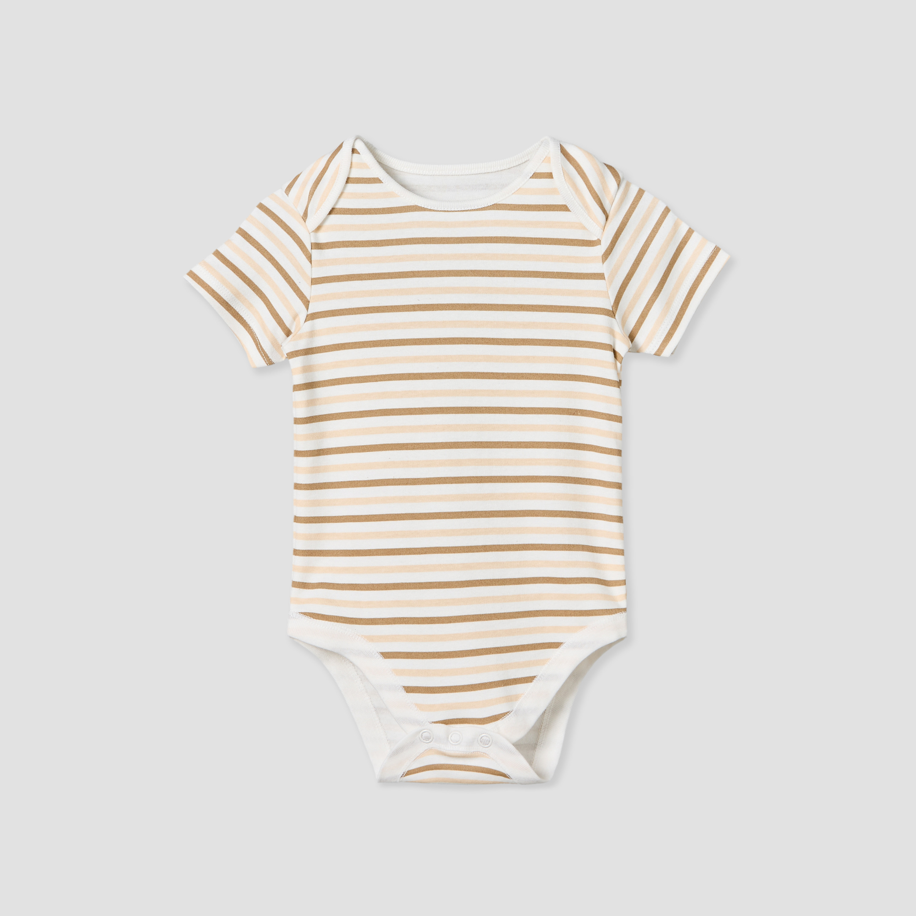Pack of 5 Juniors Crew Neck Short Sleeves Bodysuit with Assorted Print-baby-boys-clothing-bodysuits-image-4