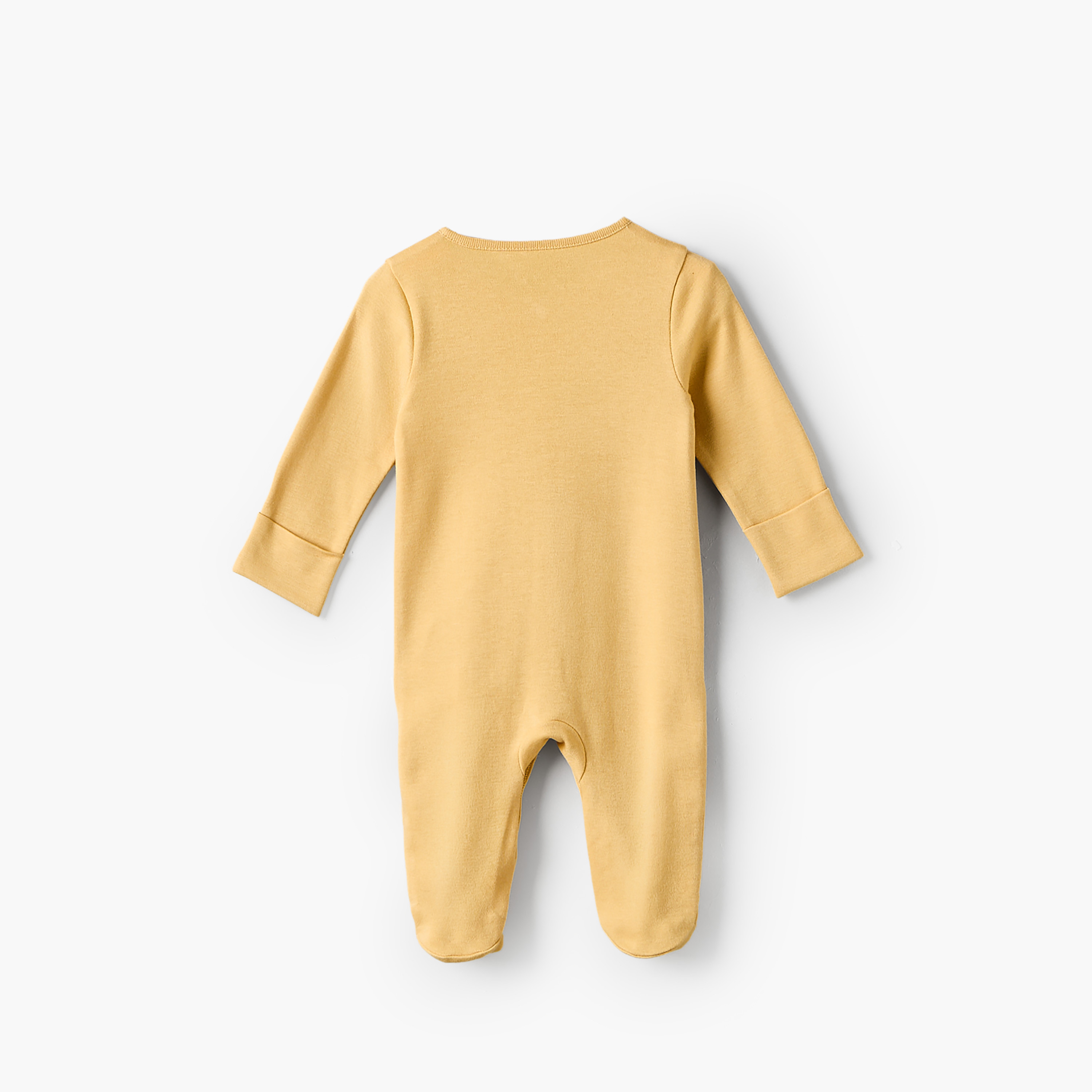Pack of 3 Juniors Cotton Crew Neck Long Sleeves Sleepsuit with Snap Button Closure-baby-boys-clothing-nightwear-sleepsuits-image-4