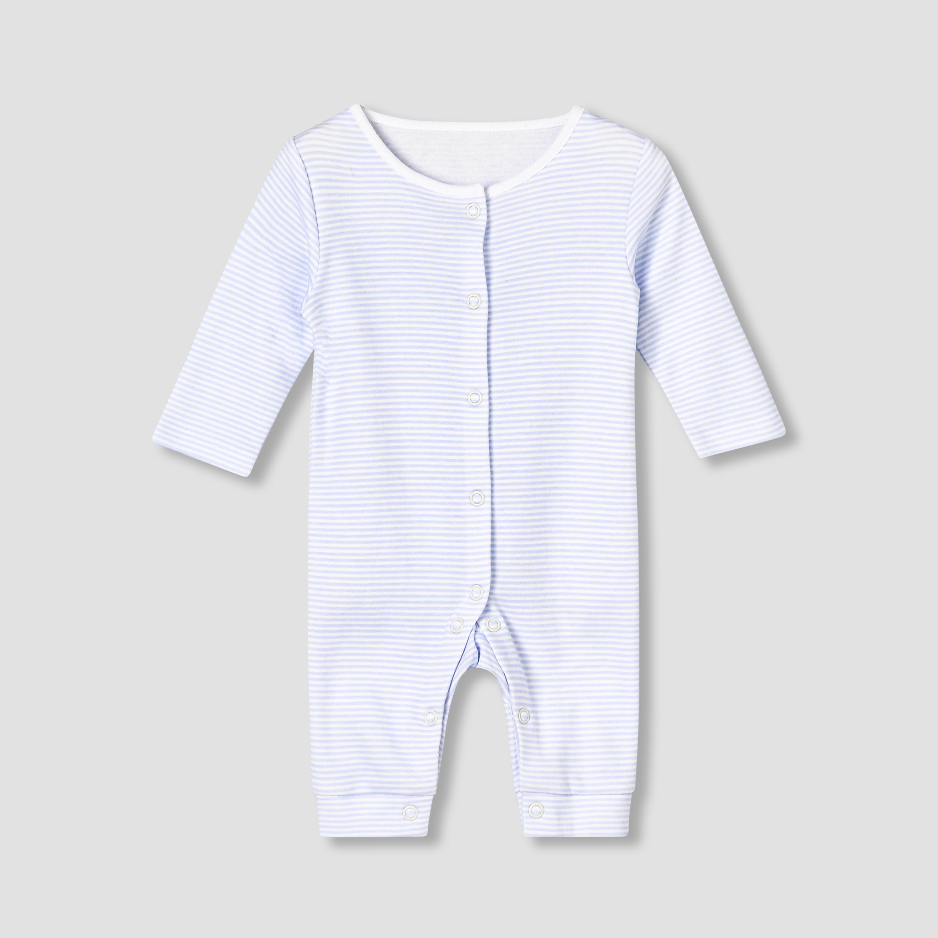 Pack of 5 Juniors Cotton Round Neck Long Sleeves Sleepsuit with Print-baby-boys-clothing-nightwear-sleepsuits-image-3