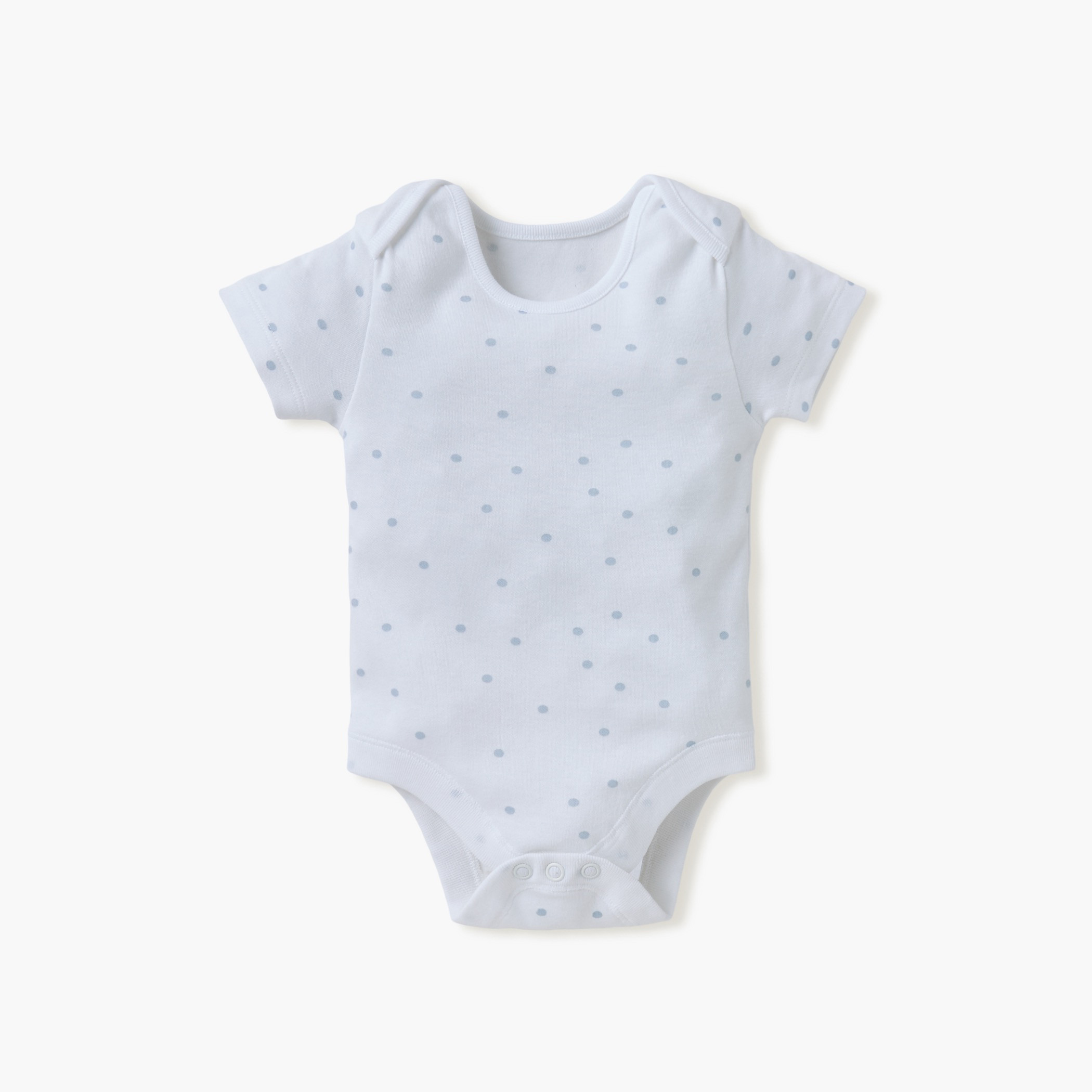 Juniors Printed Envelope Neck Bodysuit with Button Closure - Set of 3-baby-girls-clothing-bodysuits-image-3