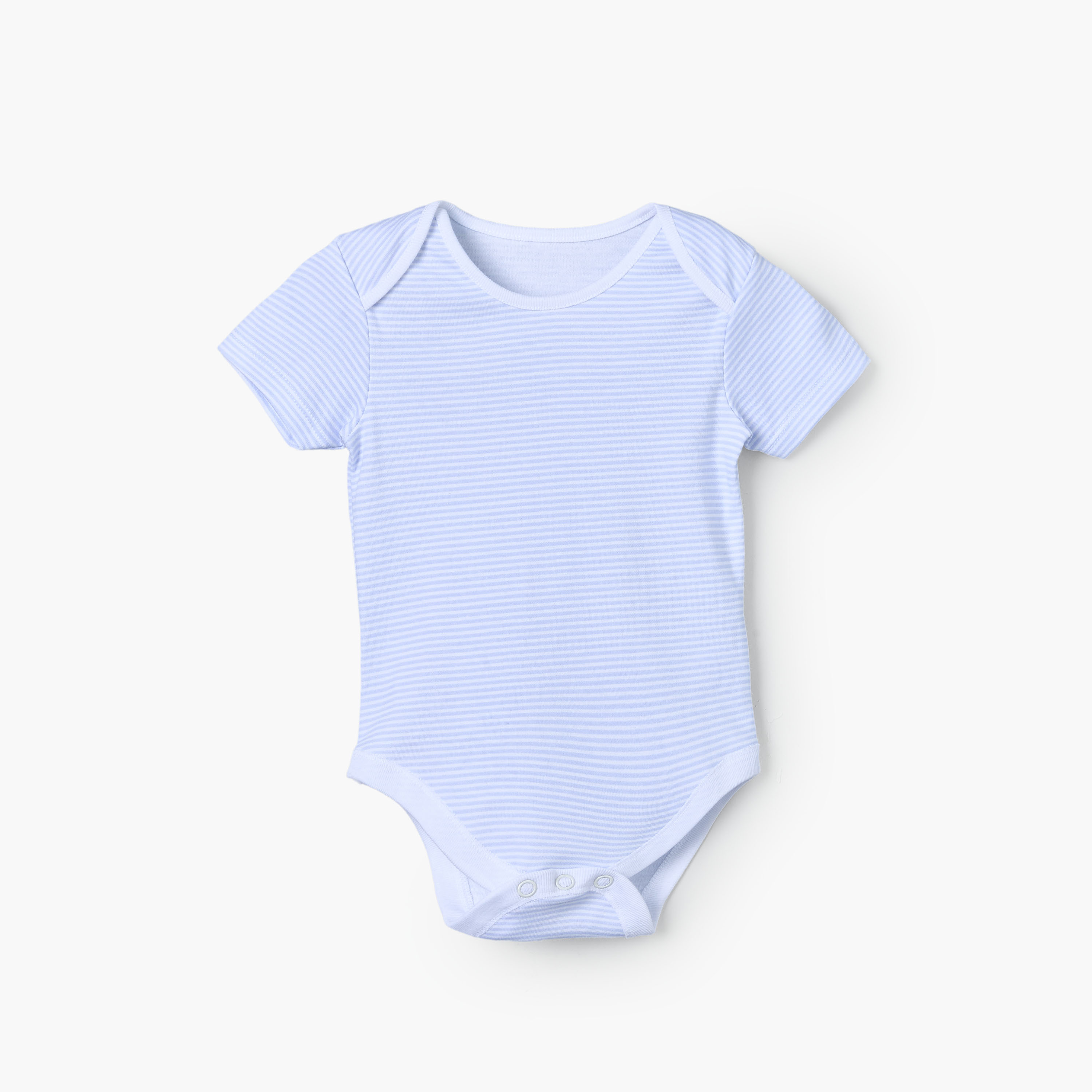 طقم بودي سوت بياقة ضيقة وأكمام قصيرة وطبعات 5 قطع من جونيورز-baby-boys-clothing-bodysuits-image-5