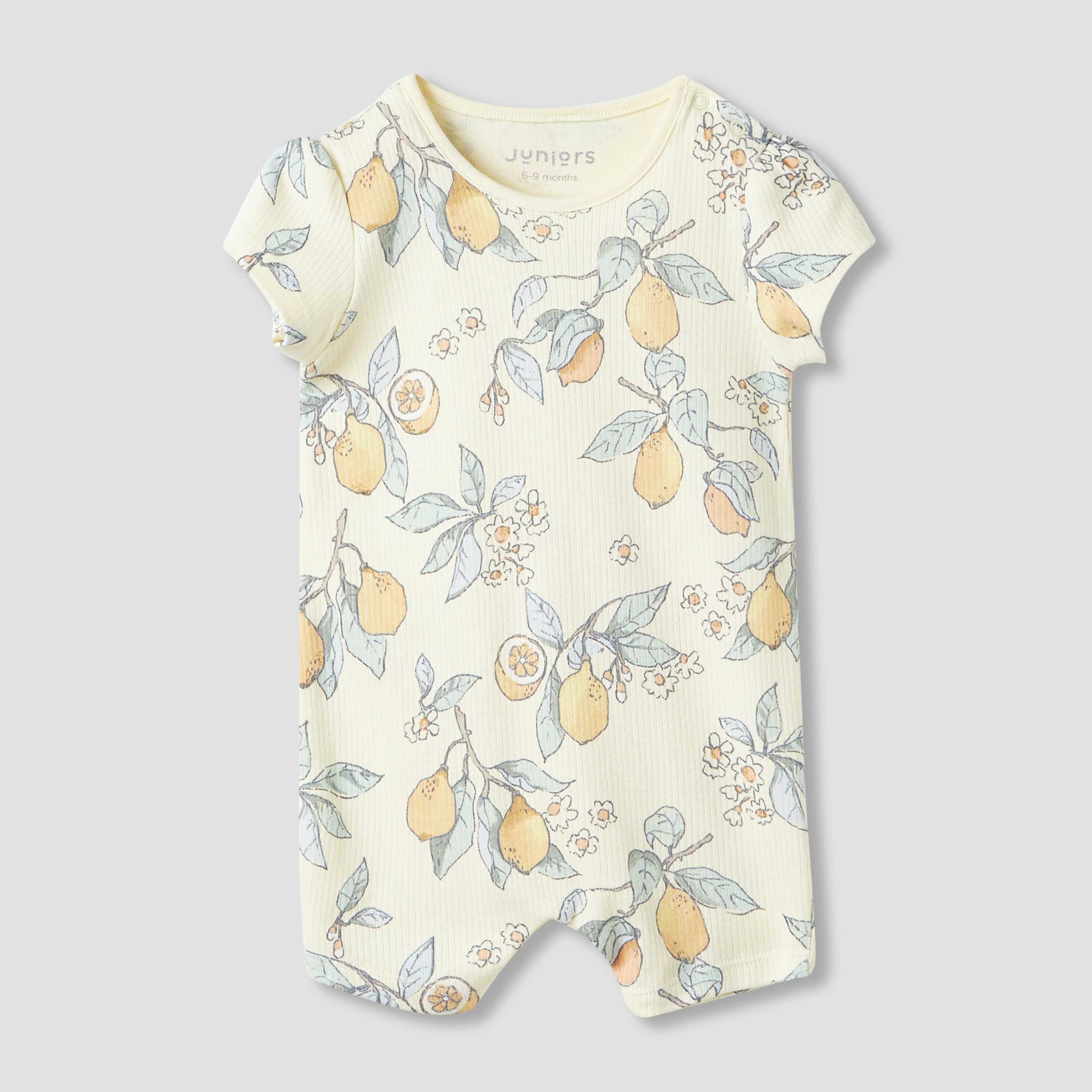 رومبر بأكمام قصيرة من جونيورز - طقم قطعتين متنوعتين-girls-clothing-rompers-image-6