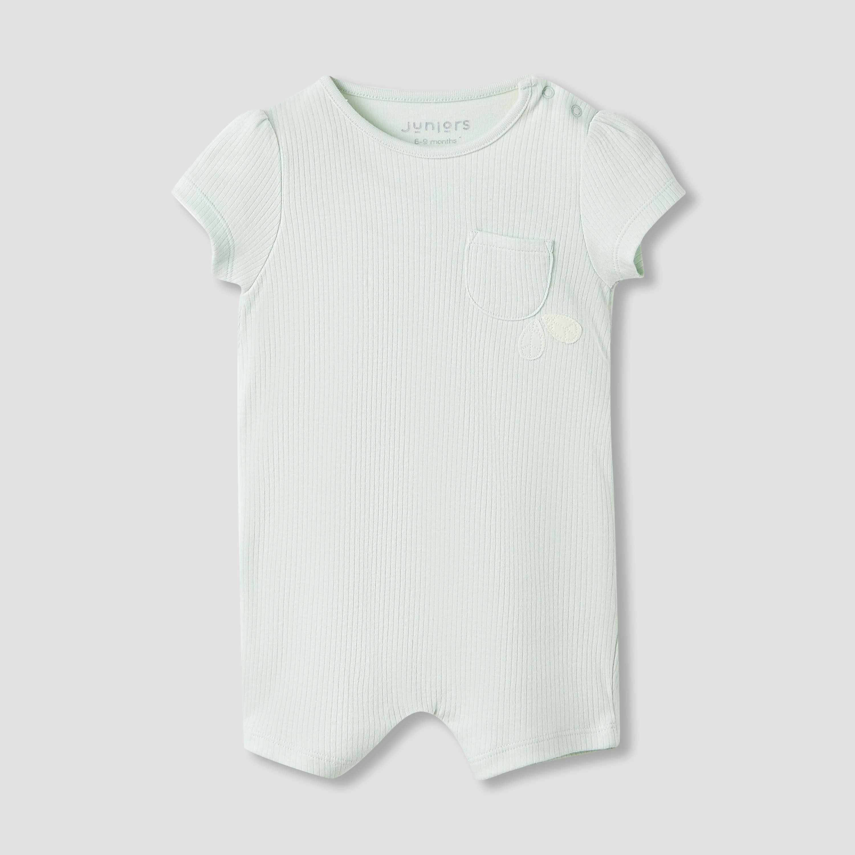 رومبر بأكمام قصيرة من جونيورز - طقم قطعتين متنوعتين-girls-clothing-rompers-image-5