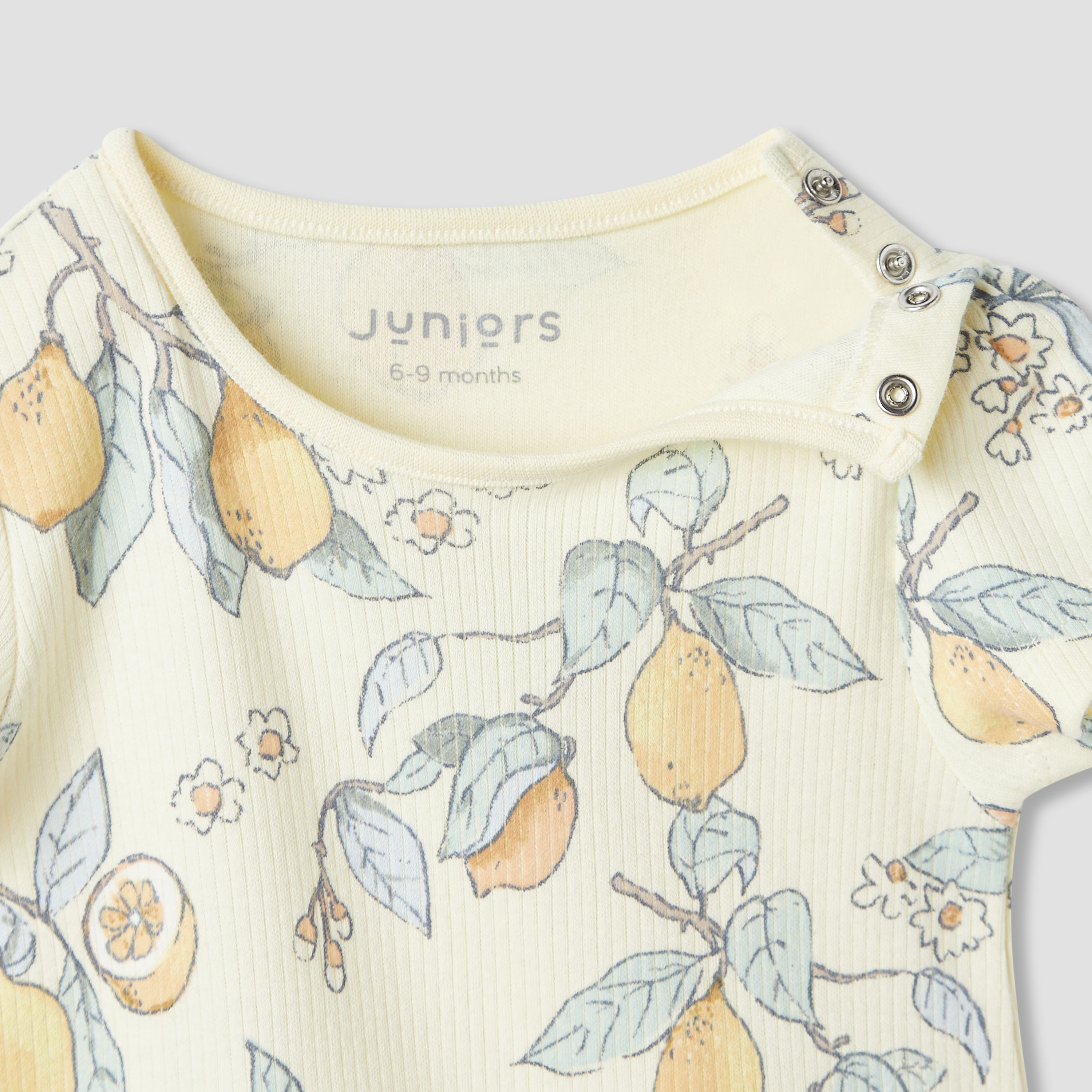 رومبر بأكمام قصيرة من جونيورز - طقم قطعتين متنوعتين-girls-clothing-rompers-image-4