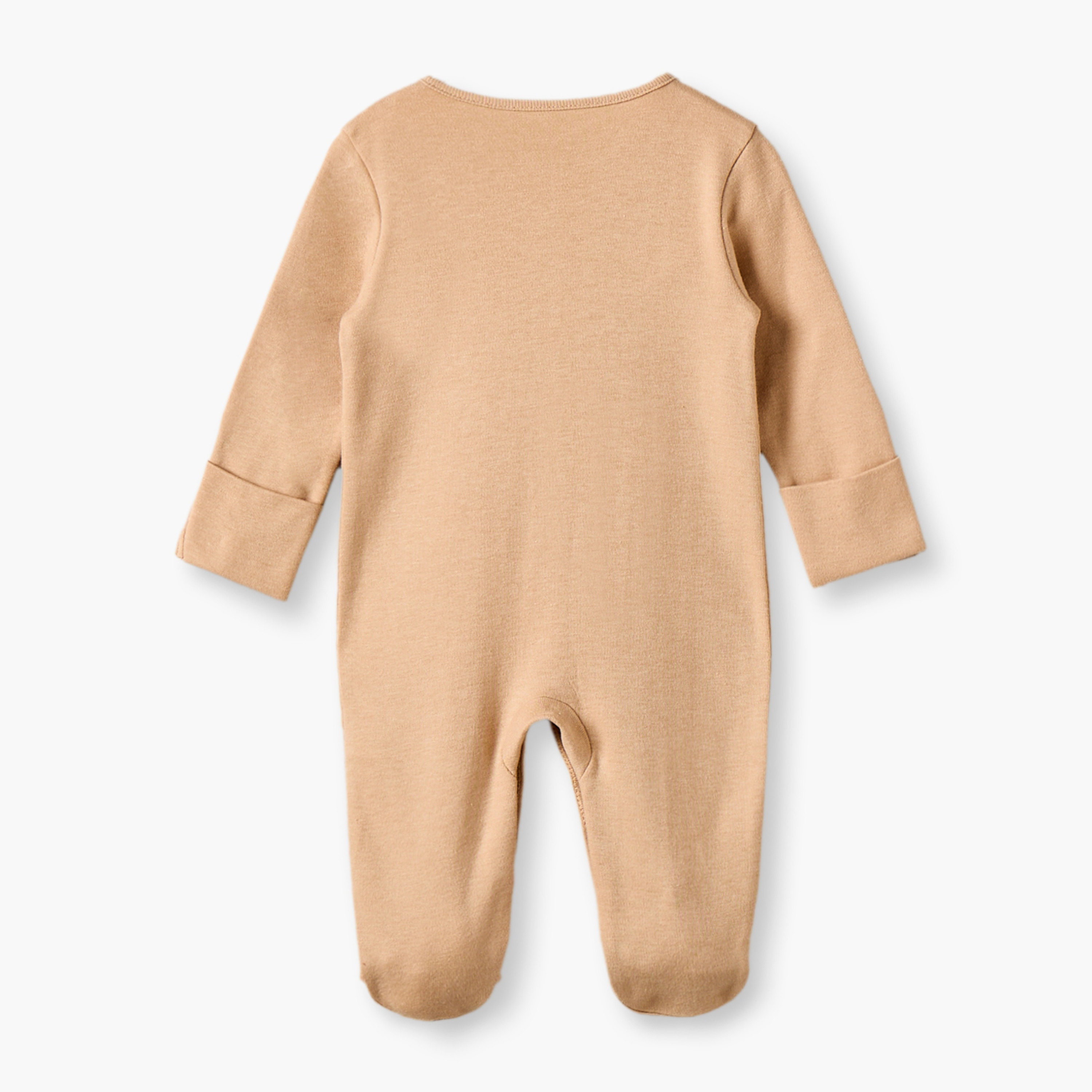 Pack of 3 Juniors Cotton Crew Neck Long Sleeves Sleepsuit with Snap Button Closure-baby-boys-clothing-nightwear-sleepsuits-image-4