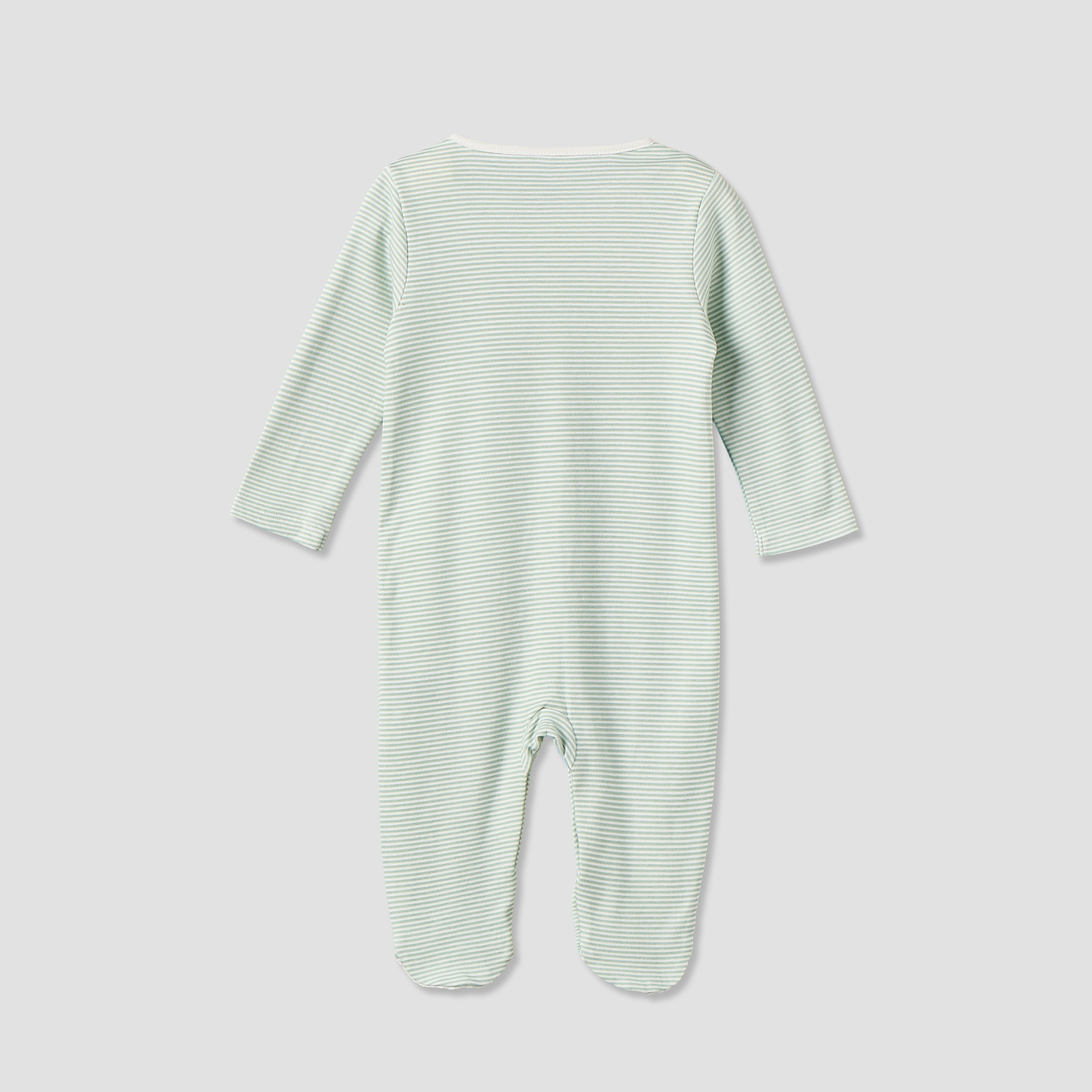 Pack of 3 Juniors Cotton Round Neck Long Sleeves Sleepsuit with Assorted Print-baby-boys-clothing-nightwear-sleepsuits-image-5