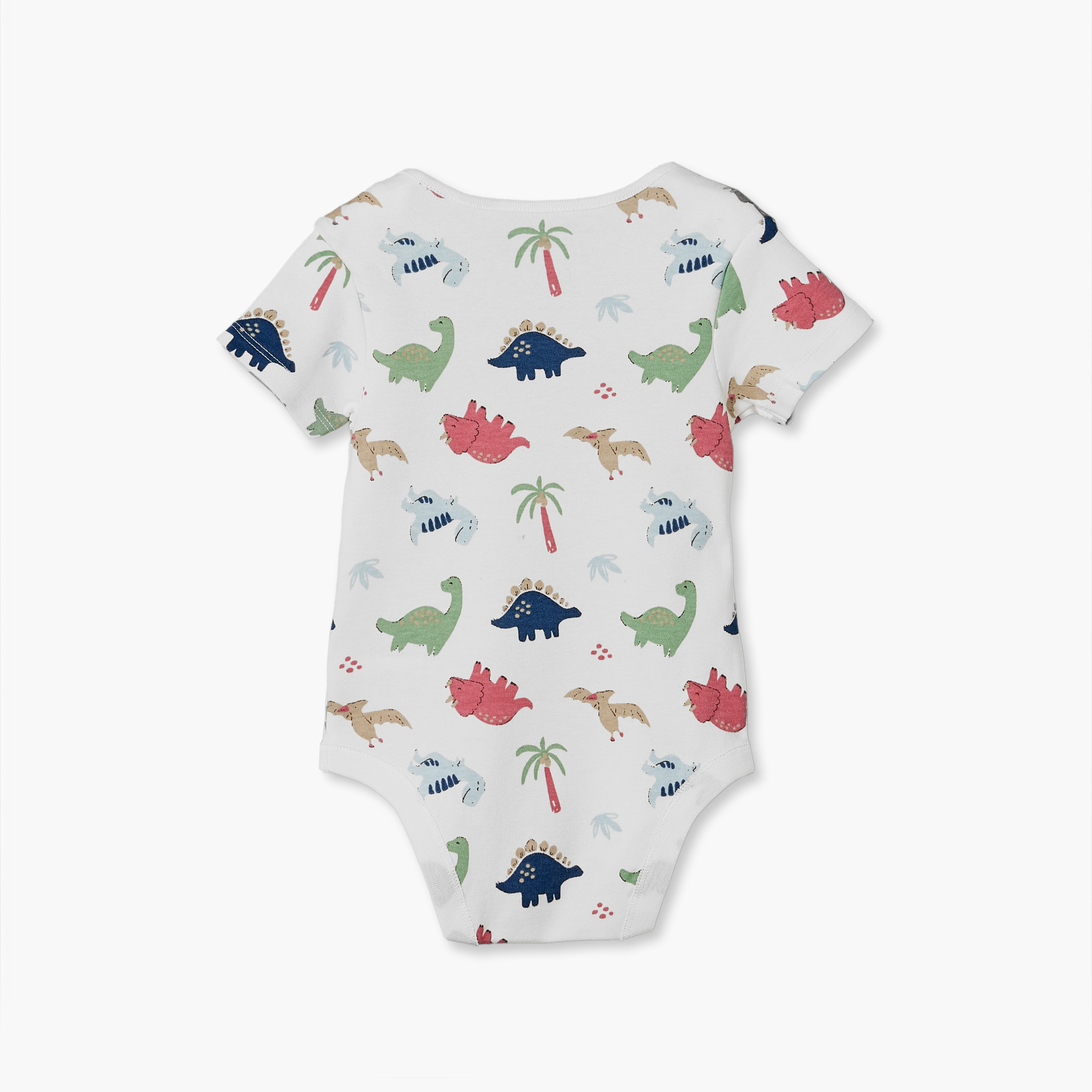 طقم بودي سوت قطن 3 قطع برقبة ضيقة وأكمام قصيرة وطبعات من جونيورز-baby-boys-clothing-bodysuits-image-6