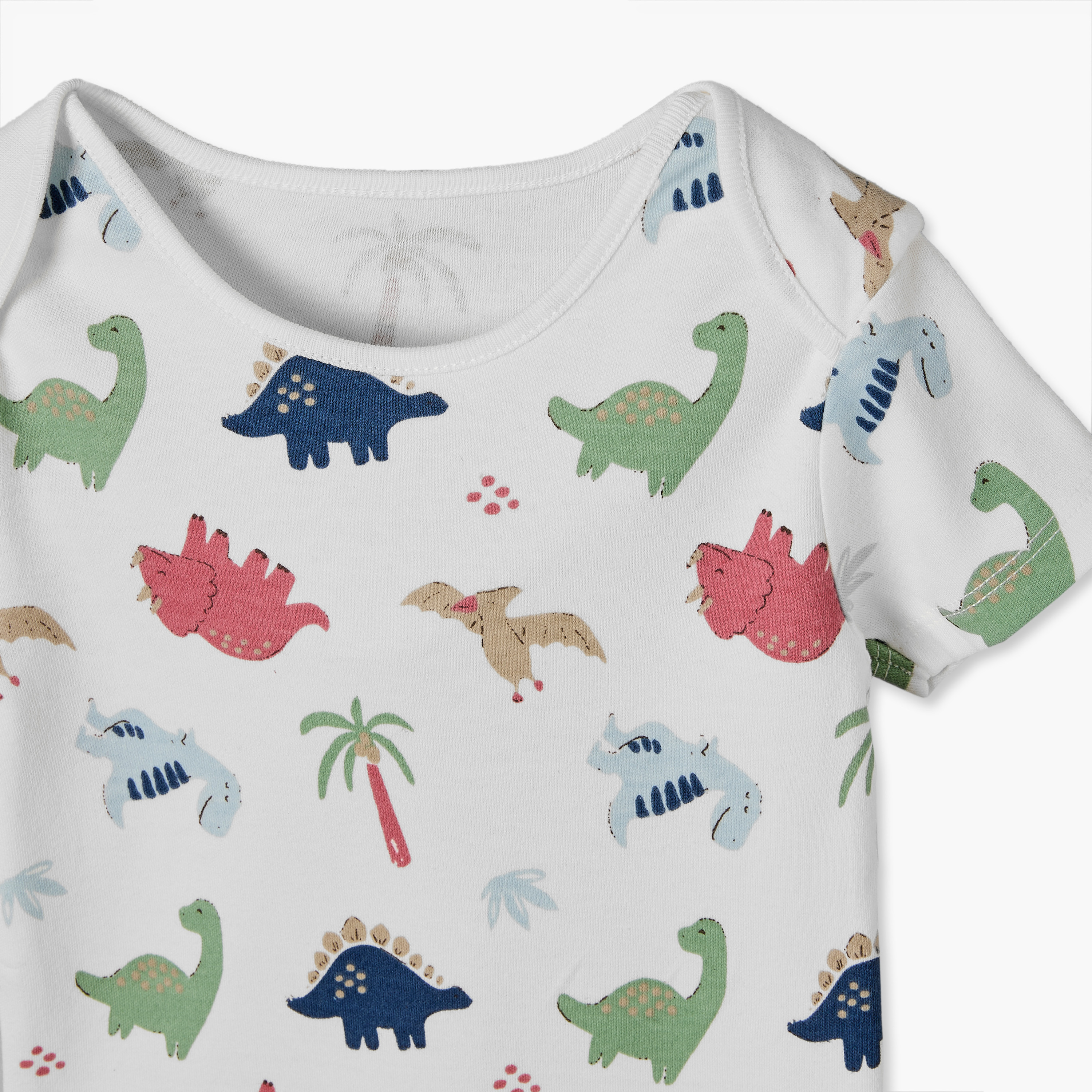 طقم بودي سوت قطن 3 قطع برقبة ضيقة وأكمام قصيرة وطبعات من جونيورز-baby-boys-clothing-bodysuits-image-7