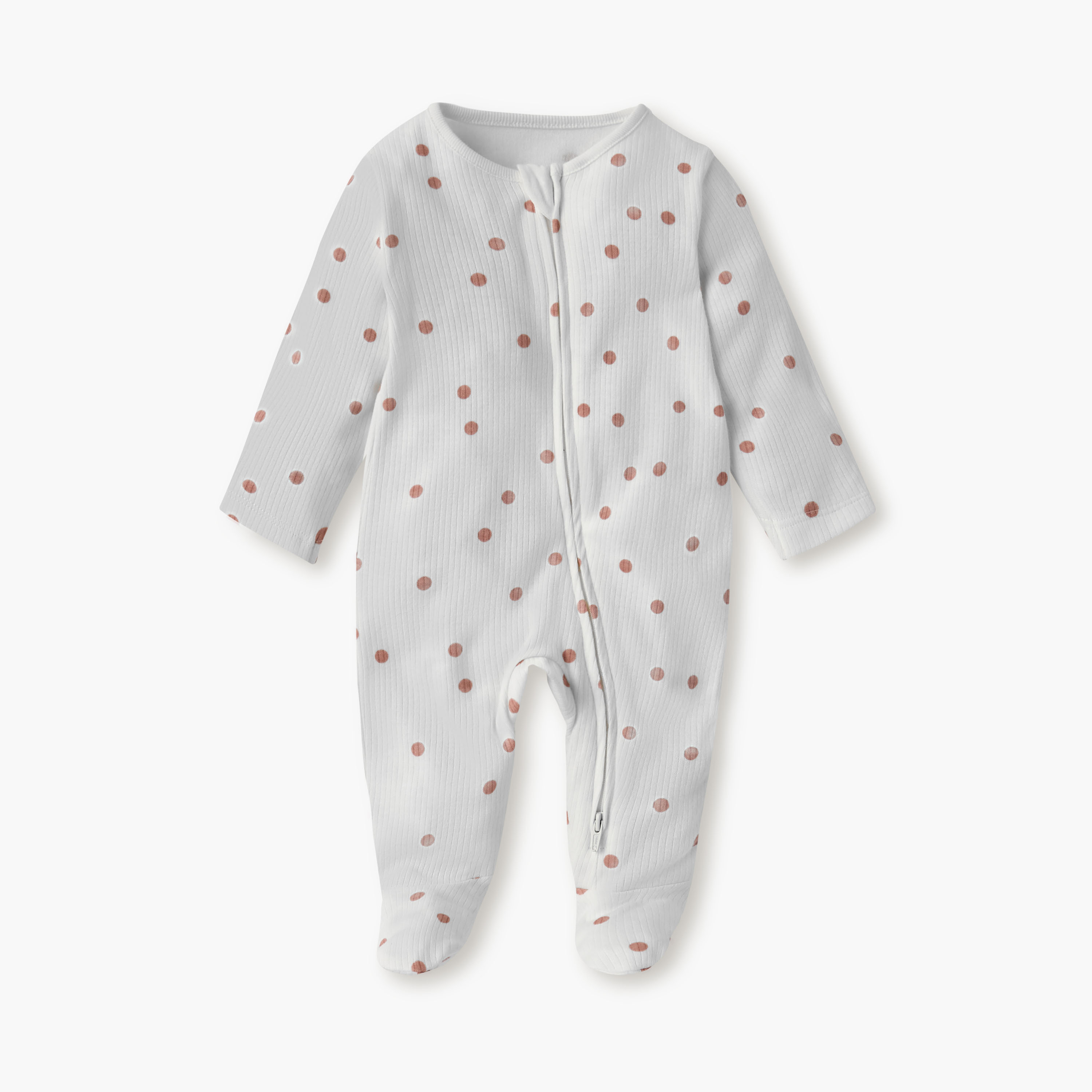 Juniors Printed Sleepsuit with Zip Closure and Long Sleeves - Set of 3-baby-girls-clothing-nightwear-sleepsuits-image-4