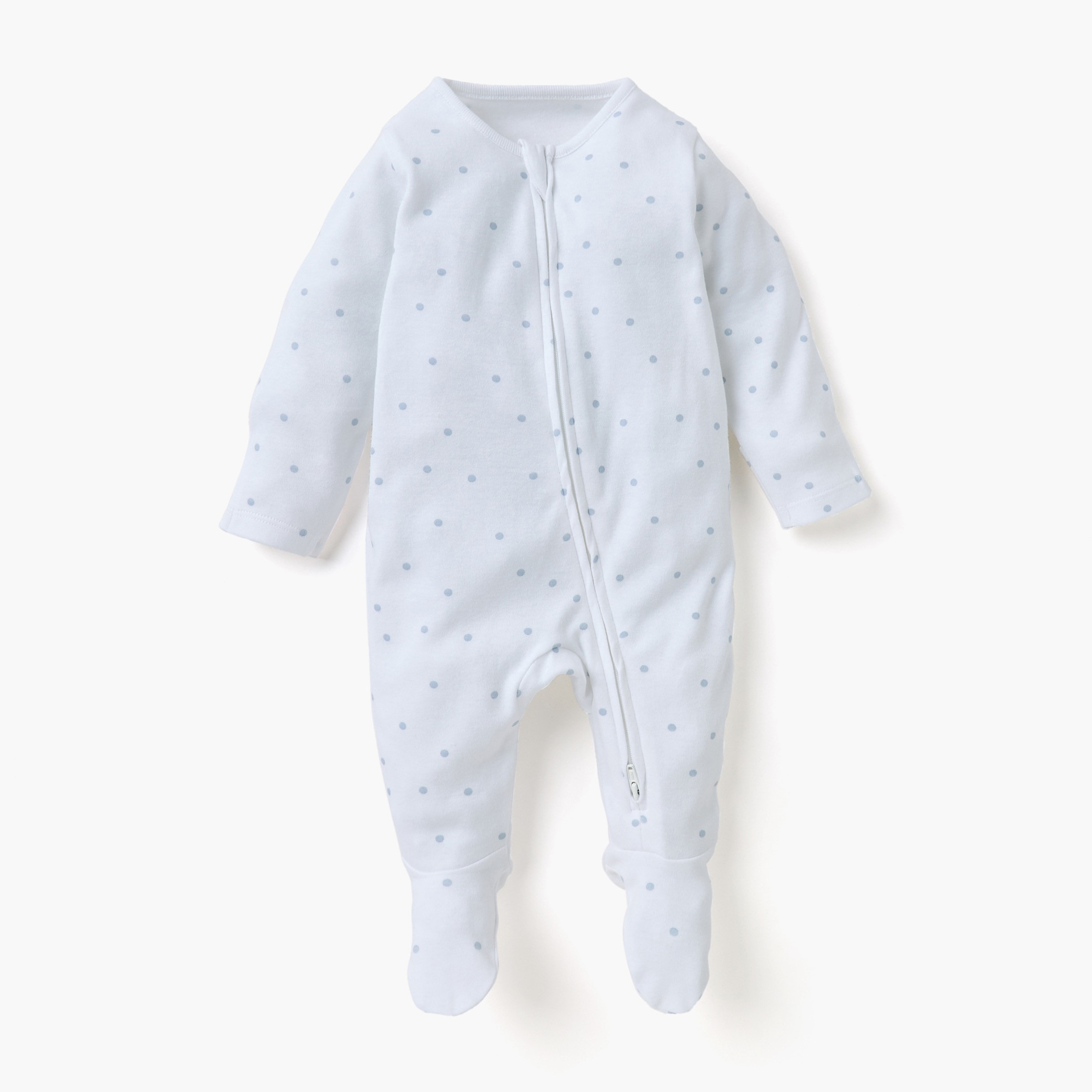 Juniors Assorted Sleepsuit with Long Sleeves and Zip Closure - Set of 3-baby-girls-clothing-nightwear-sleepsuits-image-3
