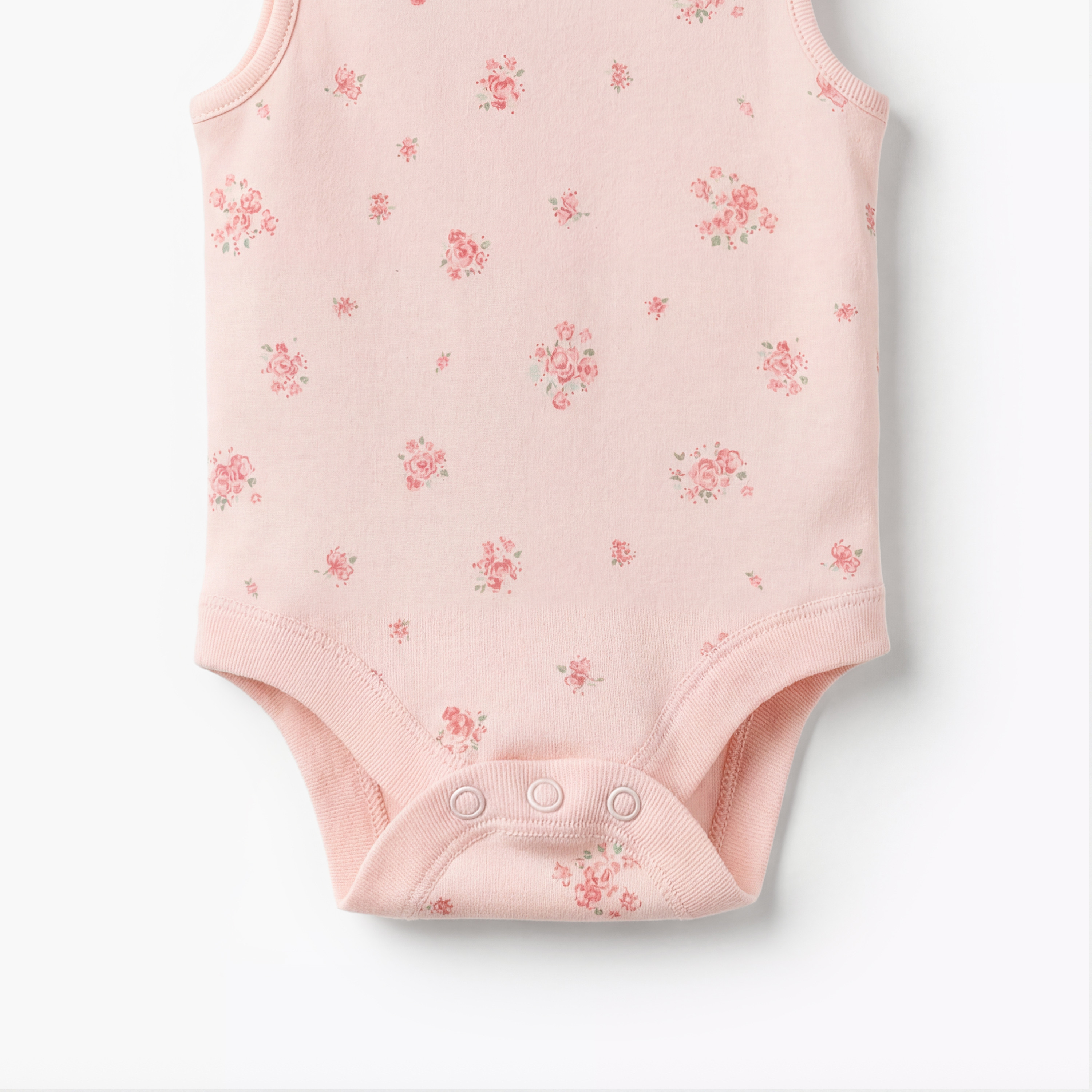 Pack of 7 Juniors Cotton Round Neck Sleeveless Bodysuit with Snap Button Closure-baby-girls-clothing-bodysuits-image-8