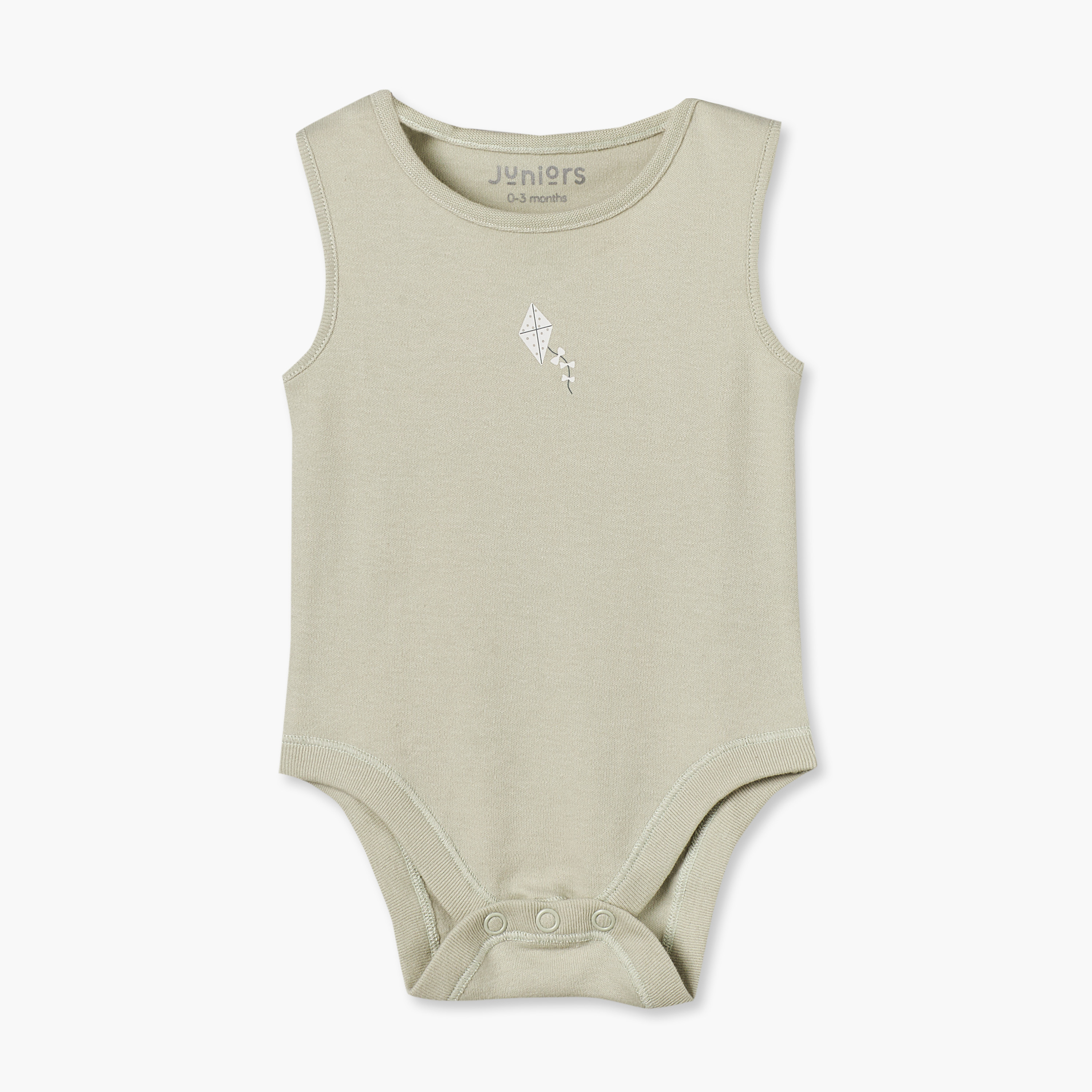 Pack of 7 Juniors Crew Neck Sleeveless Bodysuit with Assorted Print-baby-boys-clothing-bodysuits-image-9