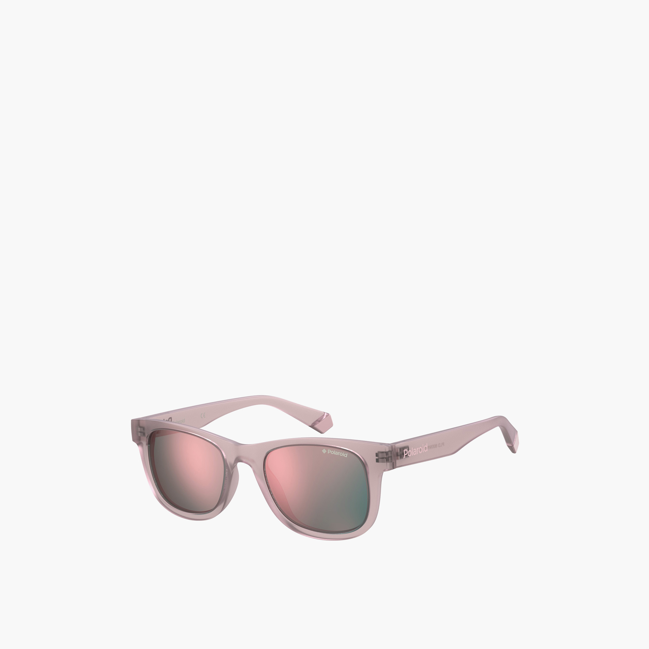 Polaroid Kids Polarized and UV Protected Rose Gold Multilayer Lens 44 mm Rectangular Sunglasses | 202900-girls-accessories-sunglasses-image-1