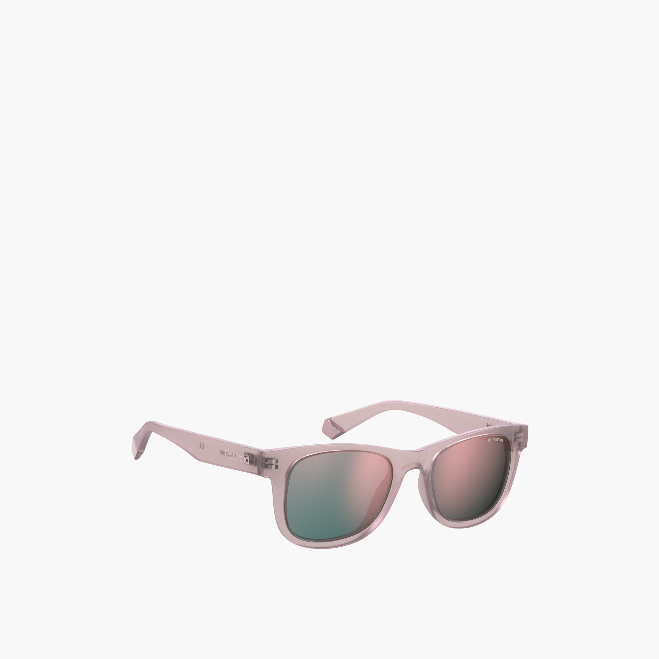 Polaroid Kids Polarized and UV Protected Rose Gold Multilayer Lens 44 mm Rectangular Sunglasses | 202900-girls-accessories-sunglasses-image-2